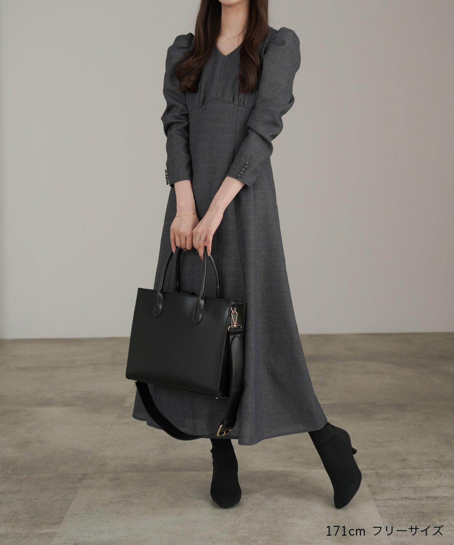 エコレザー 2way スクエア バッグ lieulien×nap 全3色｜lul932-0335【7