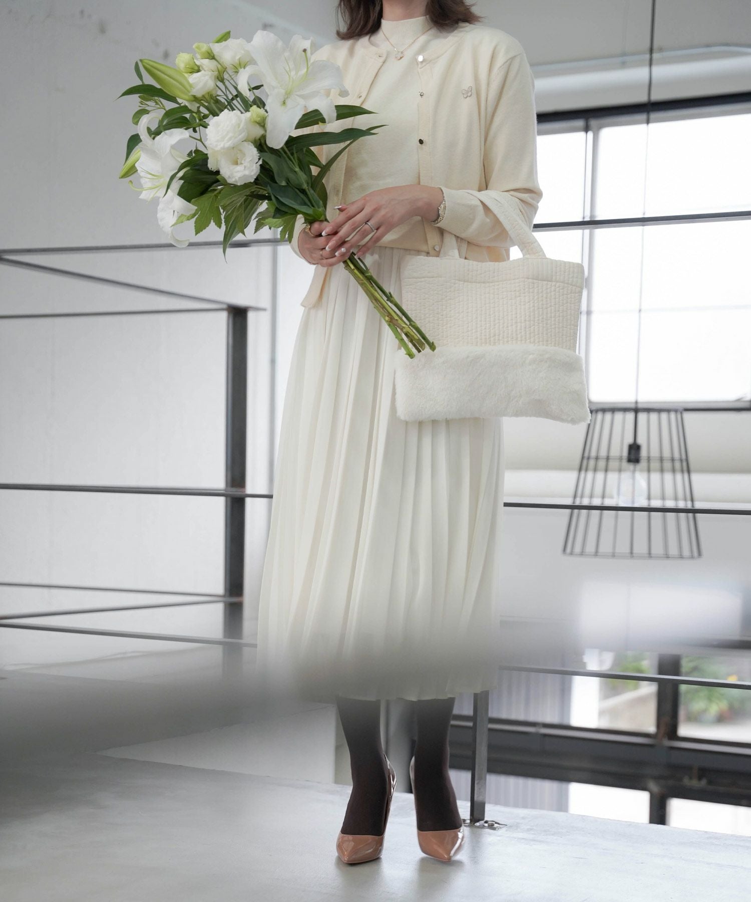 ファーコンビ ヌビ バッグ HUIT 全2色｜hit931-0002【1】 - トート