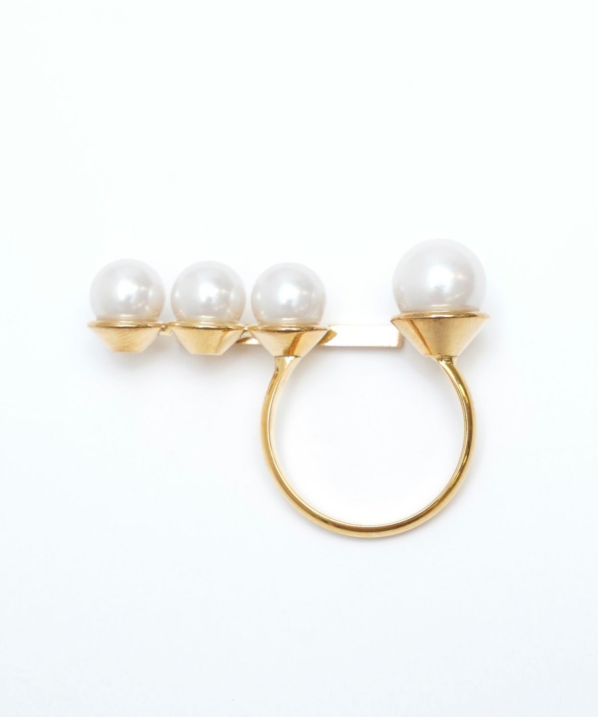 アジェイサント パール リング Adjacent Pearl Ring
