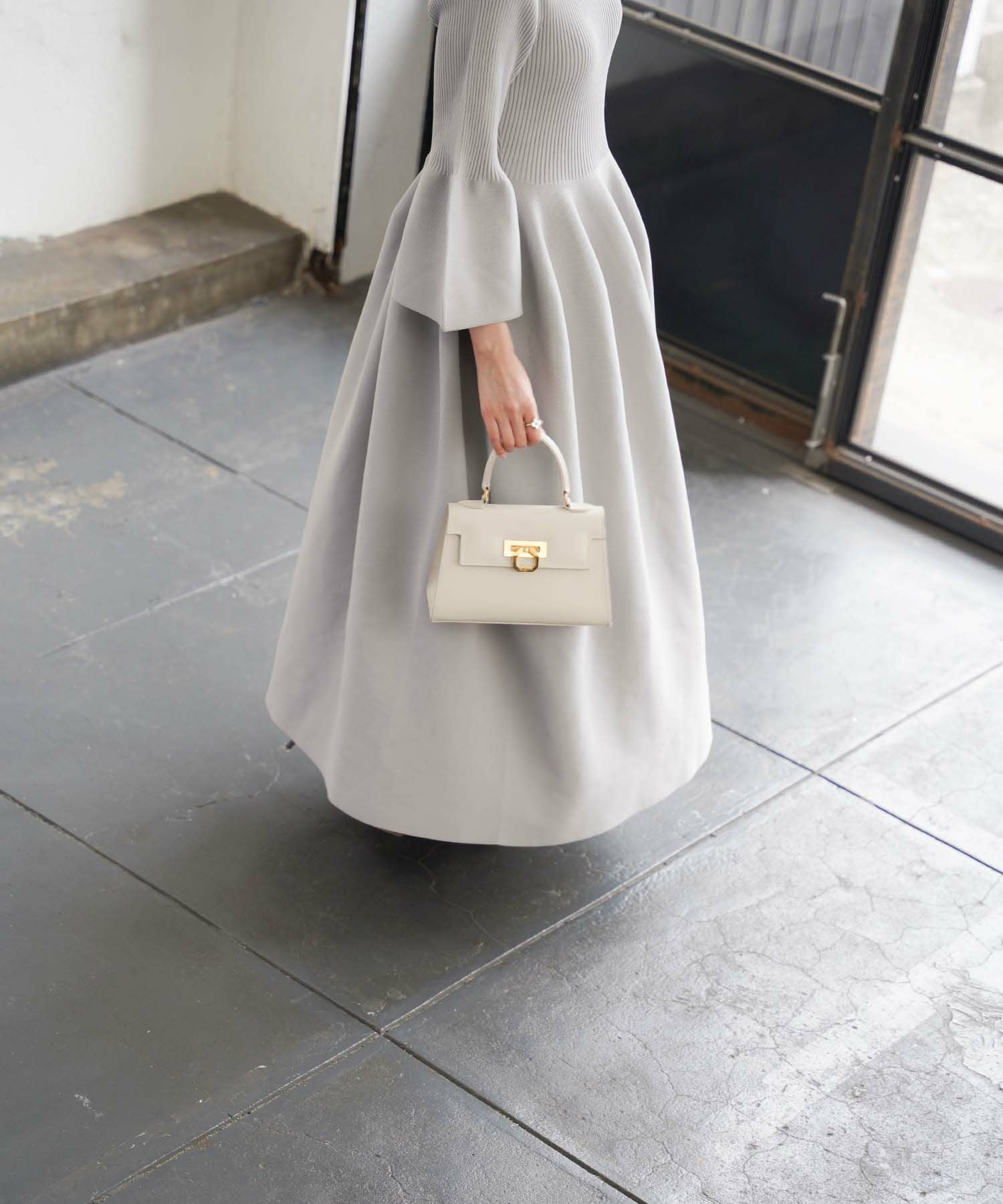 CLEARANCE-SALE ホールガーメント ニット ロング ワンピース HUIT 全6