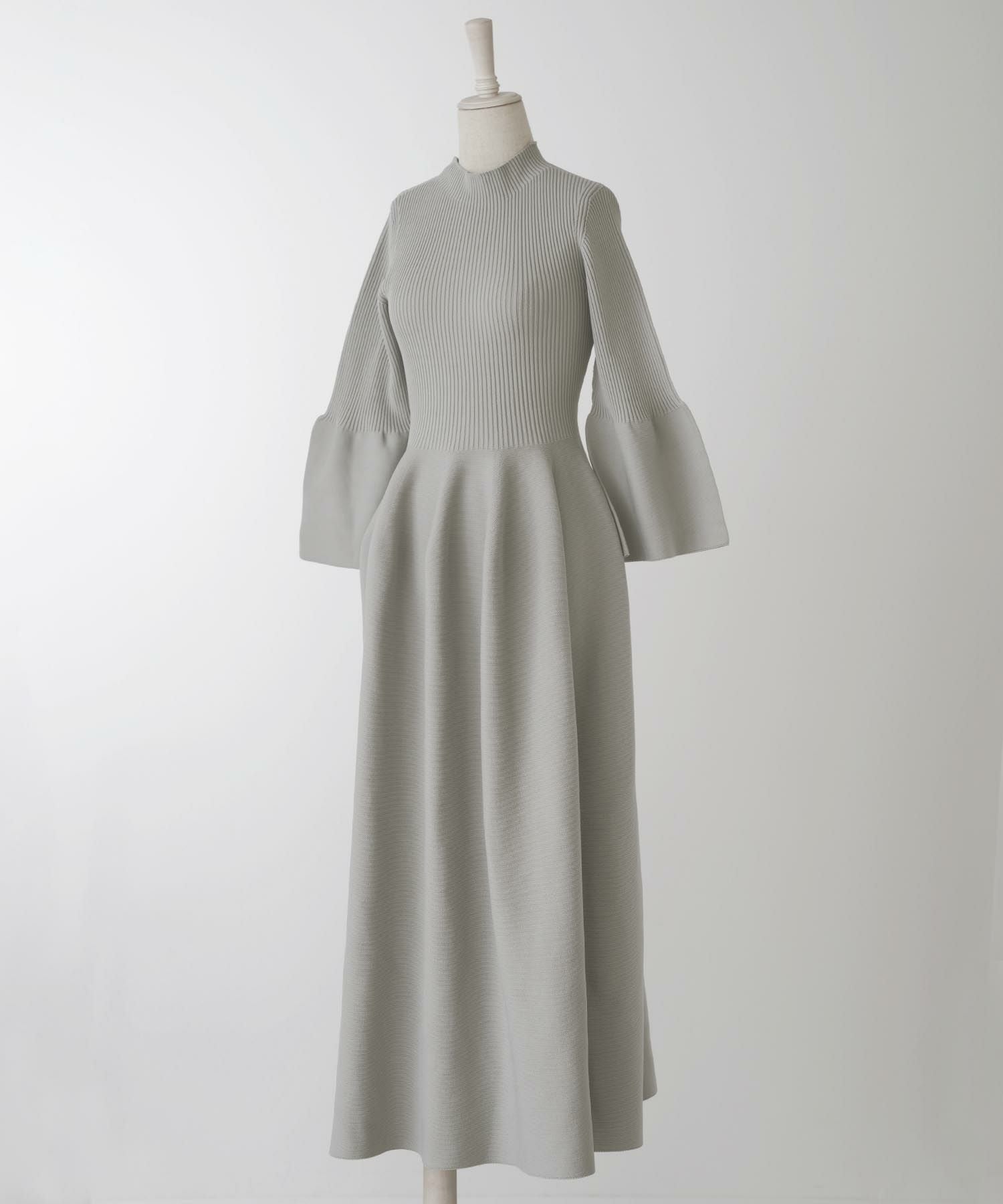 ホールガーメント ニット ロング ワンピース HUIT 全6色｜hit331-0003