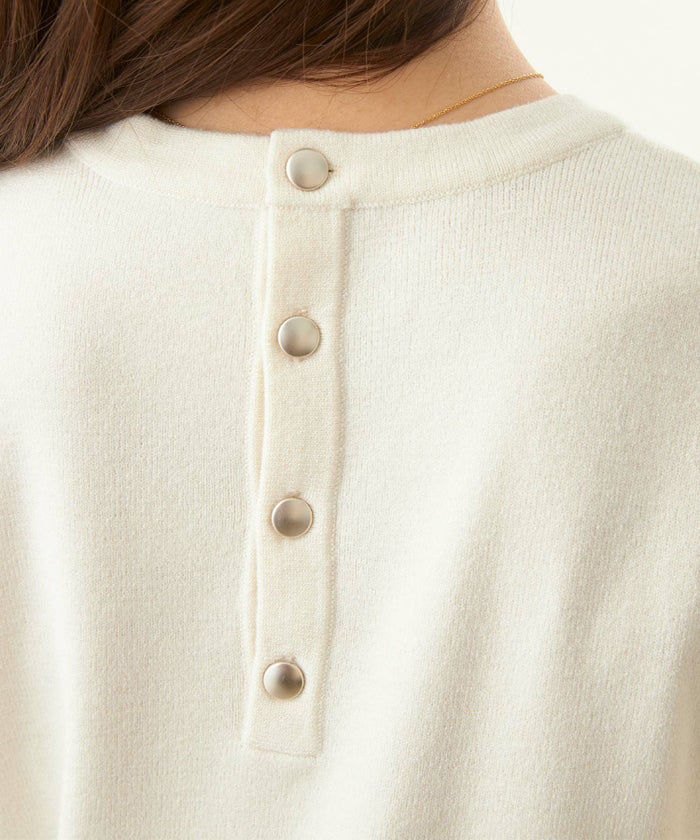 新色追加手洗い可ニットレディーストップス服秋冬春女性洗えるかわいいオフィスおしゃれ長袖おすすめジョイントスペース