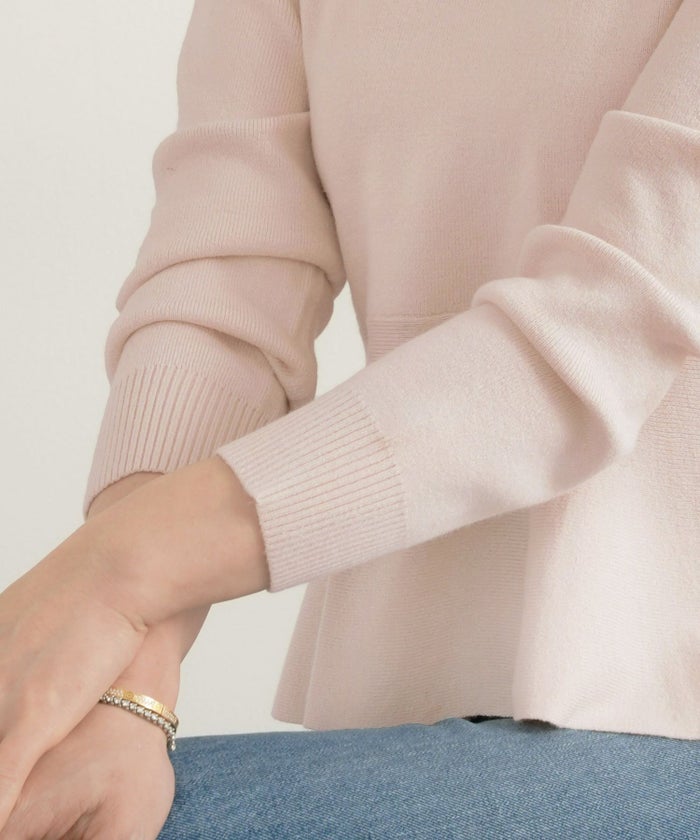 手洗い可/レンチングTMエコヴェロTM/長袖/フリル/バックシャン/セットアップ対応/S/M/L