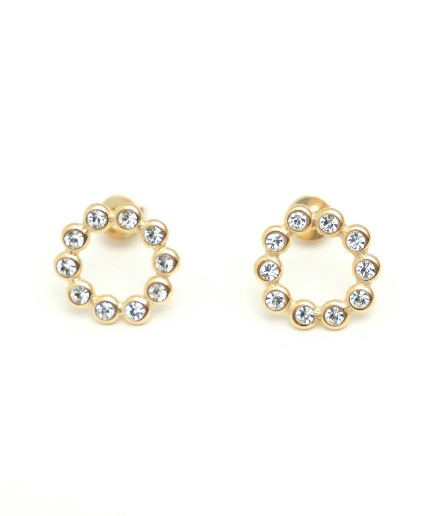 ダブル リング 2way ピアス Double Ring 2way Pierce （Liala） 全1種