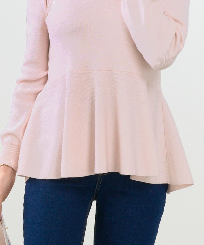 手洗い可/レンチングTMエコヴェロTM/タートル/パフ袖/大人可愛い/きれいめ/セットアップ対応/S/M/L