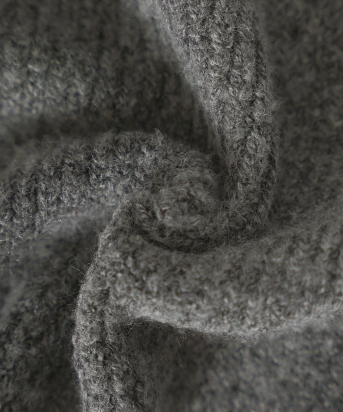 レディース/ニット/トップス/厚手/ふっくら/パール/リボン/チュール/長袖/秋/冬/お出かけ/デート/クリスマス/エレガント/フェミニン/上品/可愛い/新色/ミント/ピンク/ライトグレー/チャコール/ネイビー/トレンド