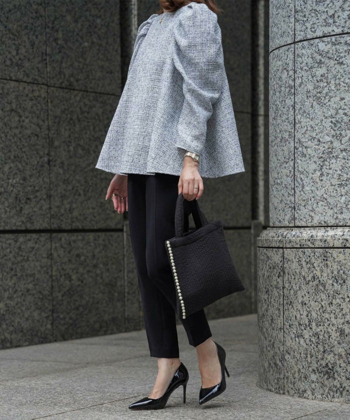 レディース/バッグ/パール/ヌビ/春/夏/秋/冬/ピンク/ベージュ/チャコール/アイボリー/グレー/ブラック