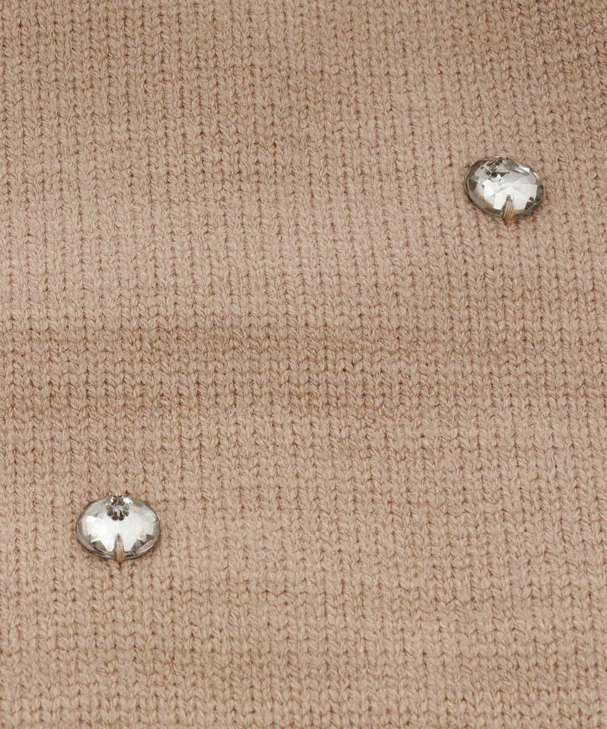 手洗い可/ビジュー/クリスタル/可愛い/上品/ニット/セーター/長袖/大人