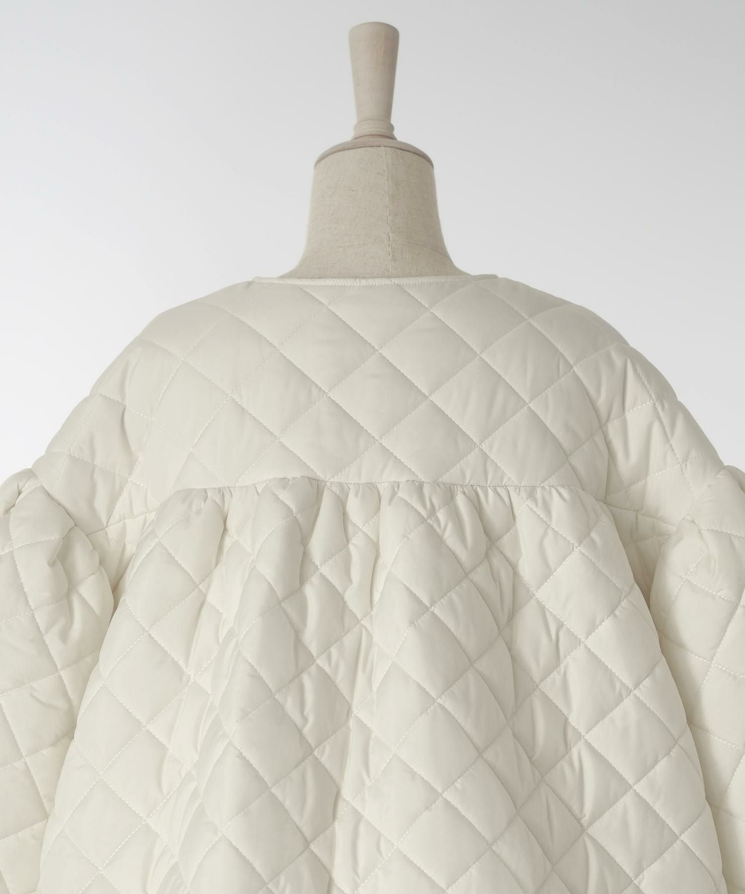 エコファー ヘム キルティング コート HUIT 全2色｜hit141-0019【6