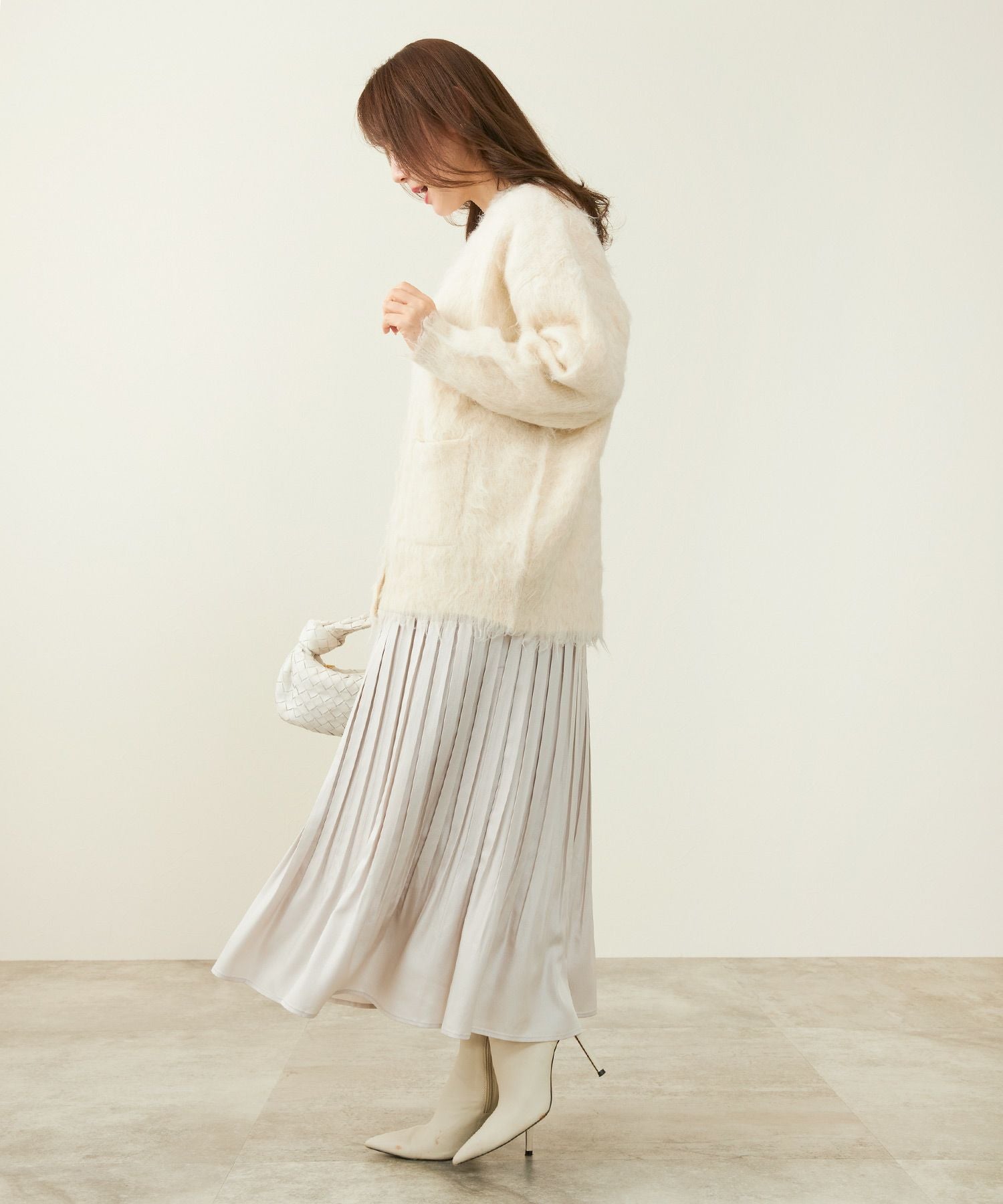 SPRING 14GVネックカーディガン カシミヤVネックカーディガン(カーディガン) | Sybilla(シビラ