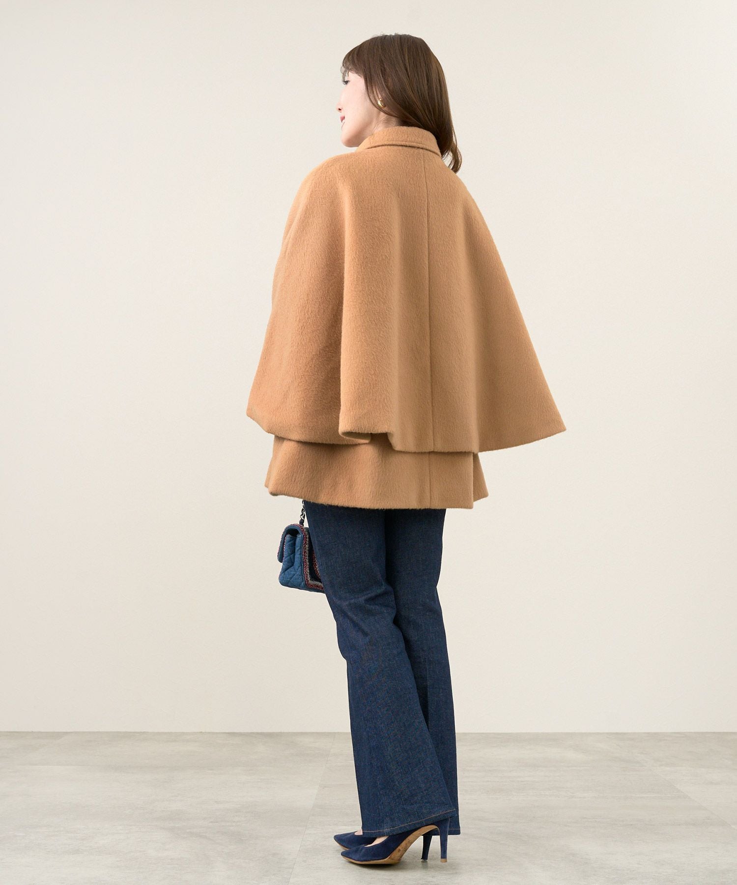 OUTLET-SALE ケープ コート Liala×PG 全2色｜lpg141-1846【1