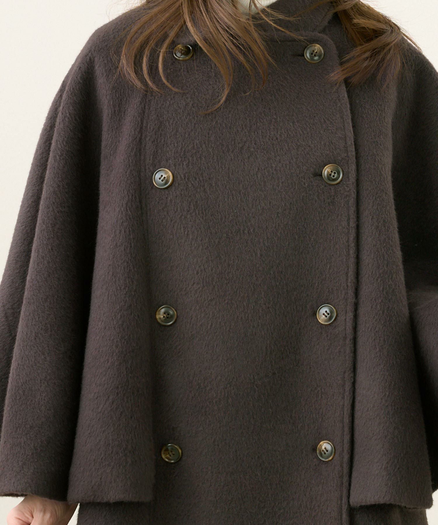 OUTLET-SALE ケープ コート Liala×PG 全2色｜lpg141-1846【1