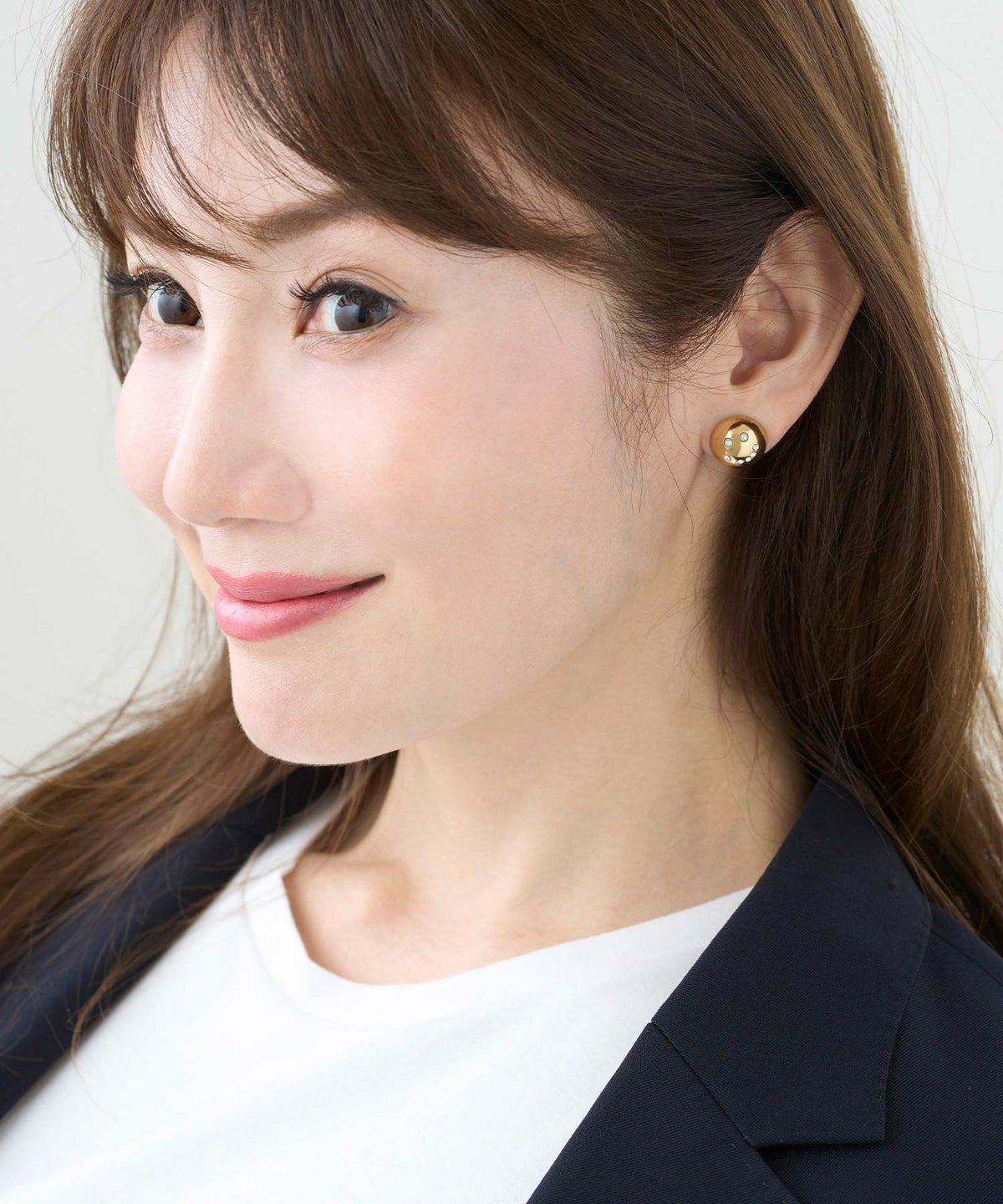 スマイル ボール ピアス イヤリング Smile Ball Pierce Earring