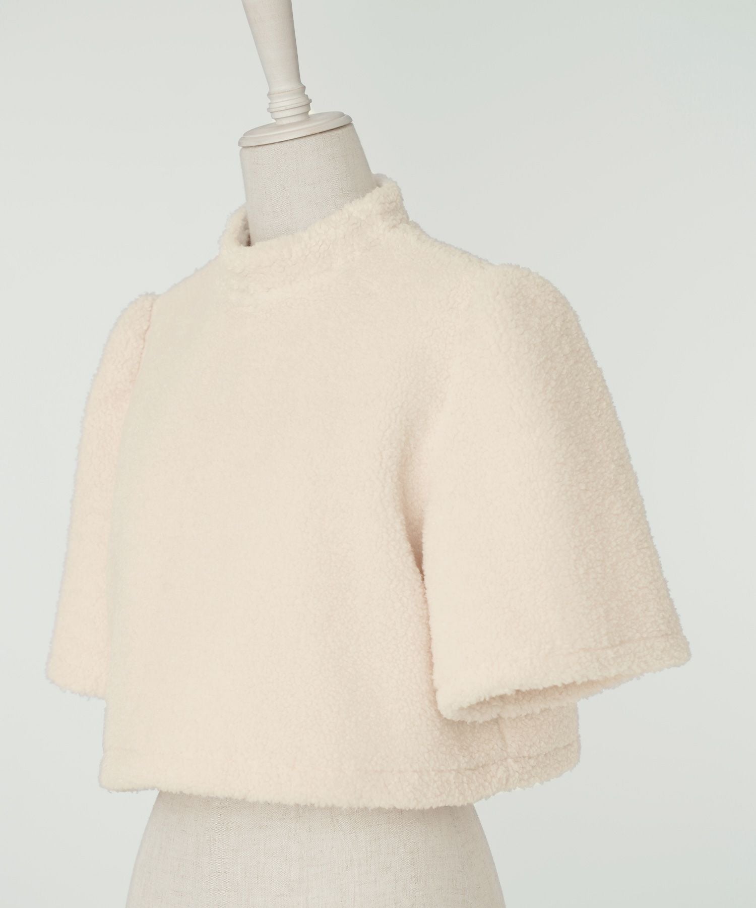 OUTLET-SALE もこもこ プードル トップス HUIT 全3色｜hit841-0041【1
