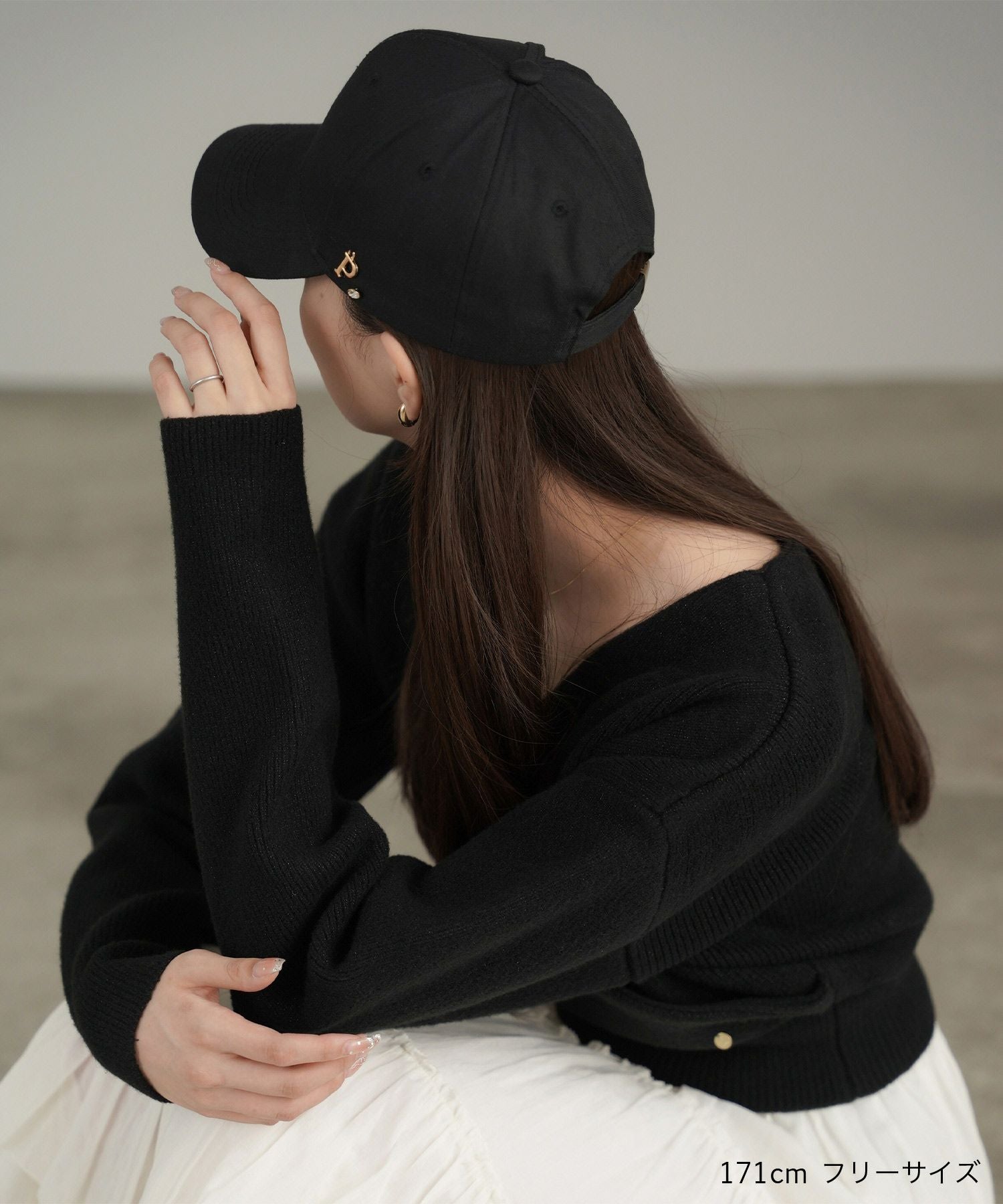 チャーム キャップ lieulien×nap 全3色｜lul944-0360【2】 - キャップ