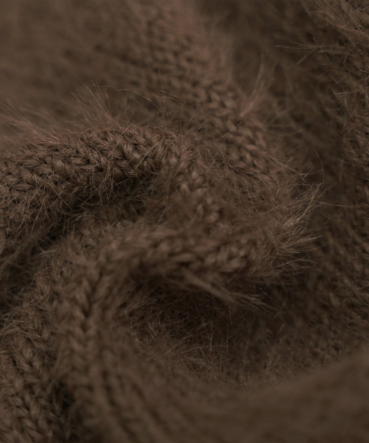 レディース/ワンピース/ニット/花/刺繍/シャギー/クルーネック/長袖/膝丈/ロングブーツコーデ/エレガント/上品/フェミニン/バックリボン/アイボリー/グレー/パウダーグレー/ブラウン/秋/冬/春