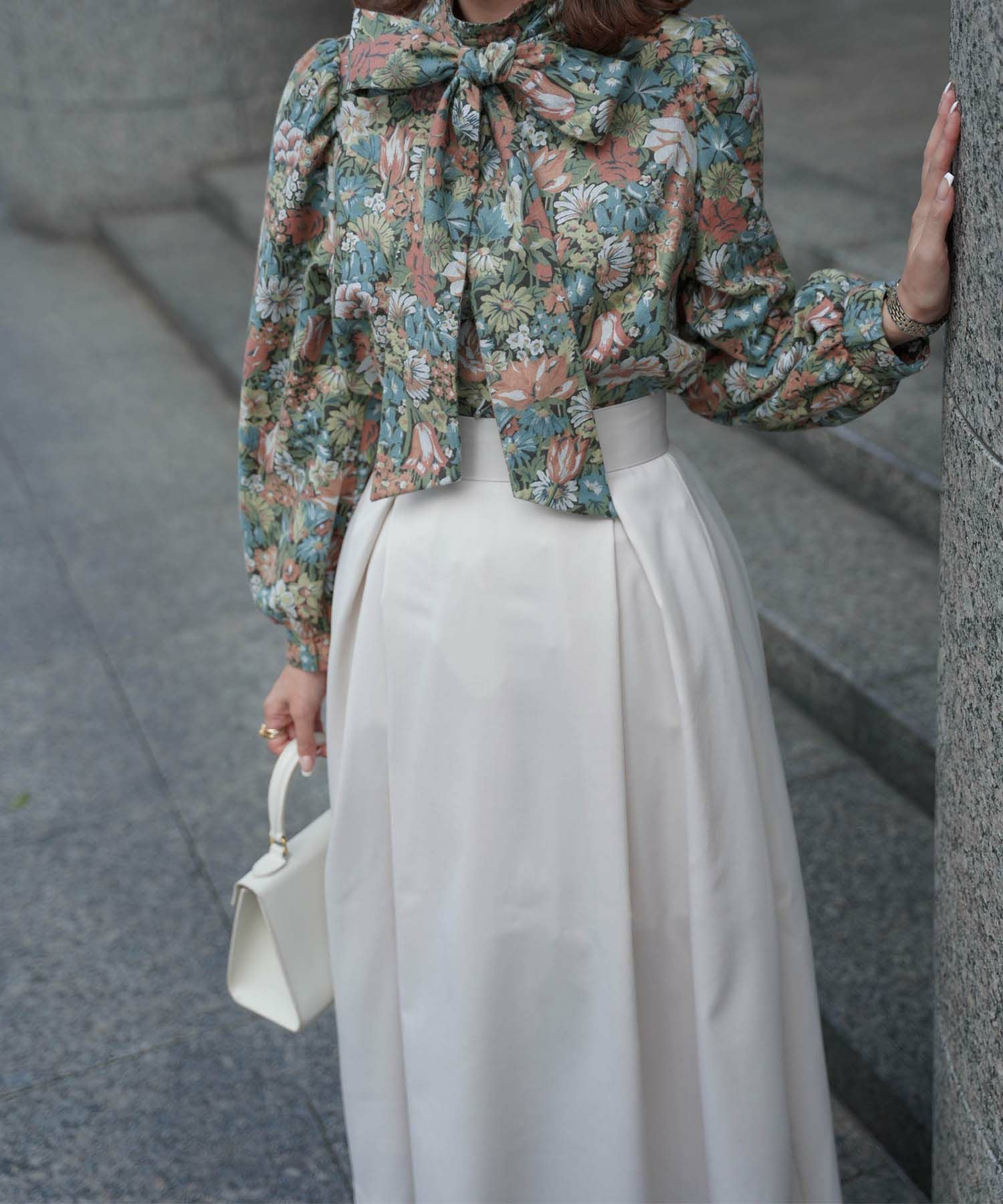 ボリューム フレア スカート HUIT 全3色｜hit641-0038【1】 - フレア