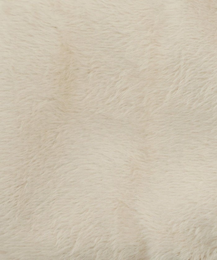 レディース/グッズ/小物/手袋/ミトン/ボア/ストラップ/指先/穴/ボタン/秋/冬/クリスマス/お正月/雪/スマホ/プードルボア