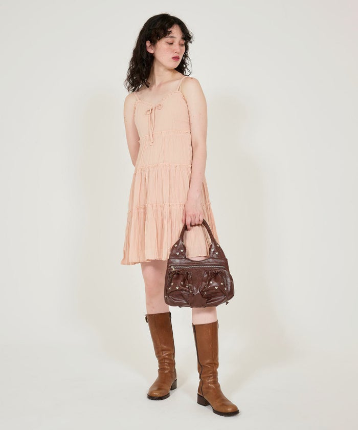 グッズ/小物/バッグ/ハンドバッグ/ブラック/レッド