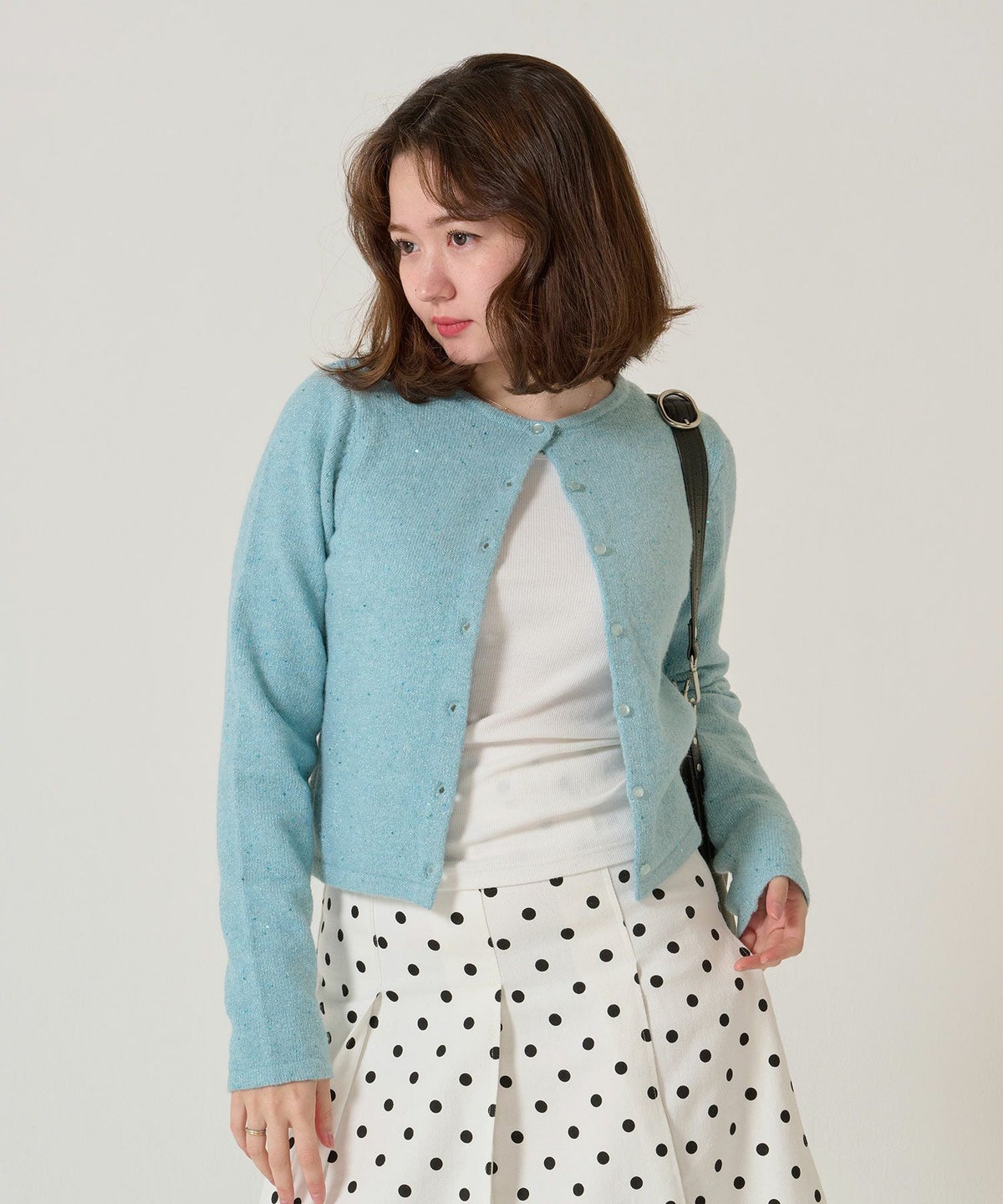 スパンコール/カーディガン/キラキラカーディガン