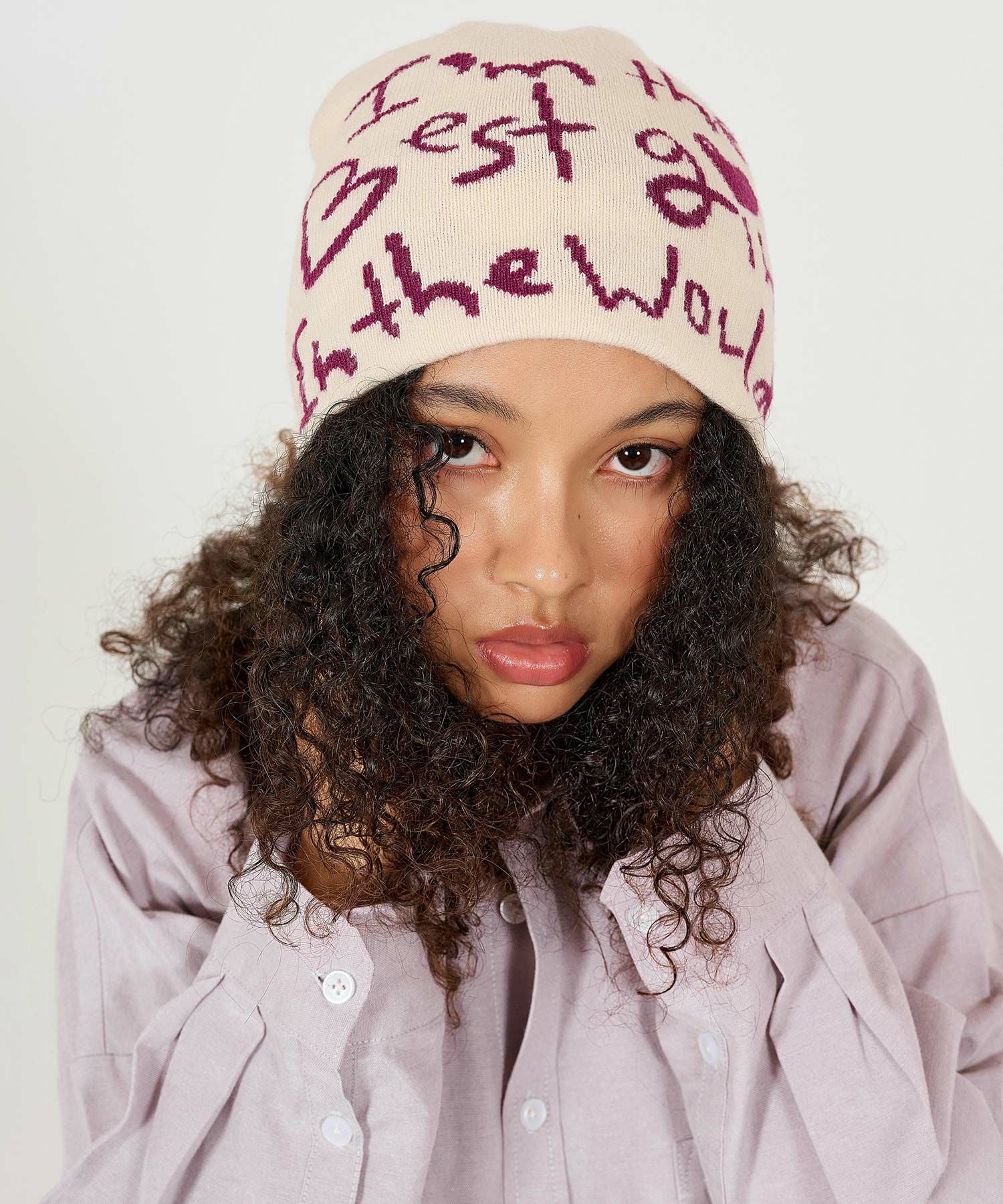 オリジナル ジャガードビーニー TINA：JOJUN 全2色｜tnj914-0765【4】