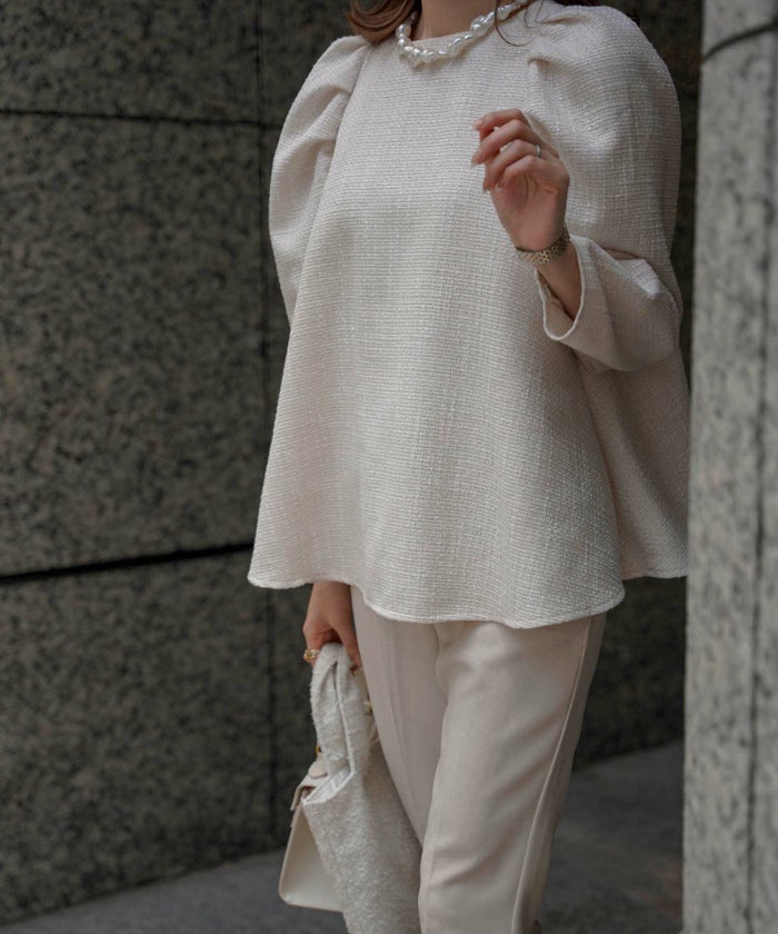 レディース/バッグ/ツイード/ラメ/オケージョン/春/夏/秋/冬/ホワイト/ブラック