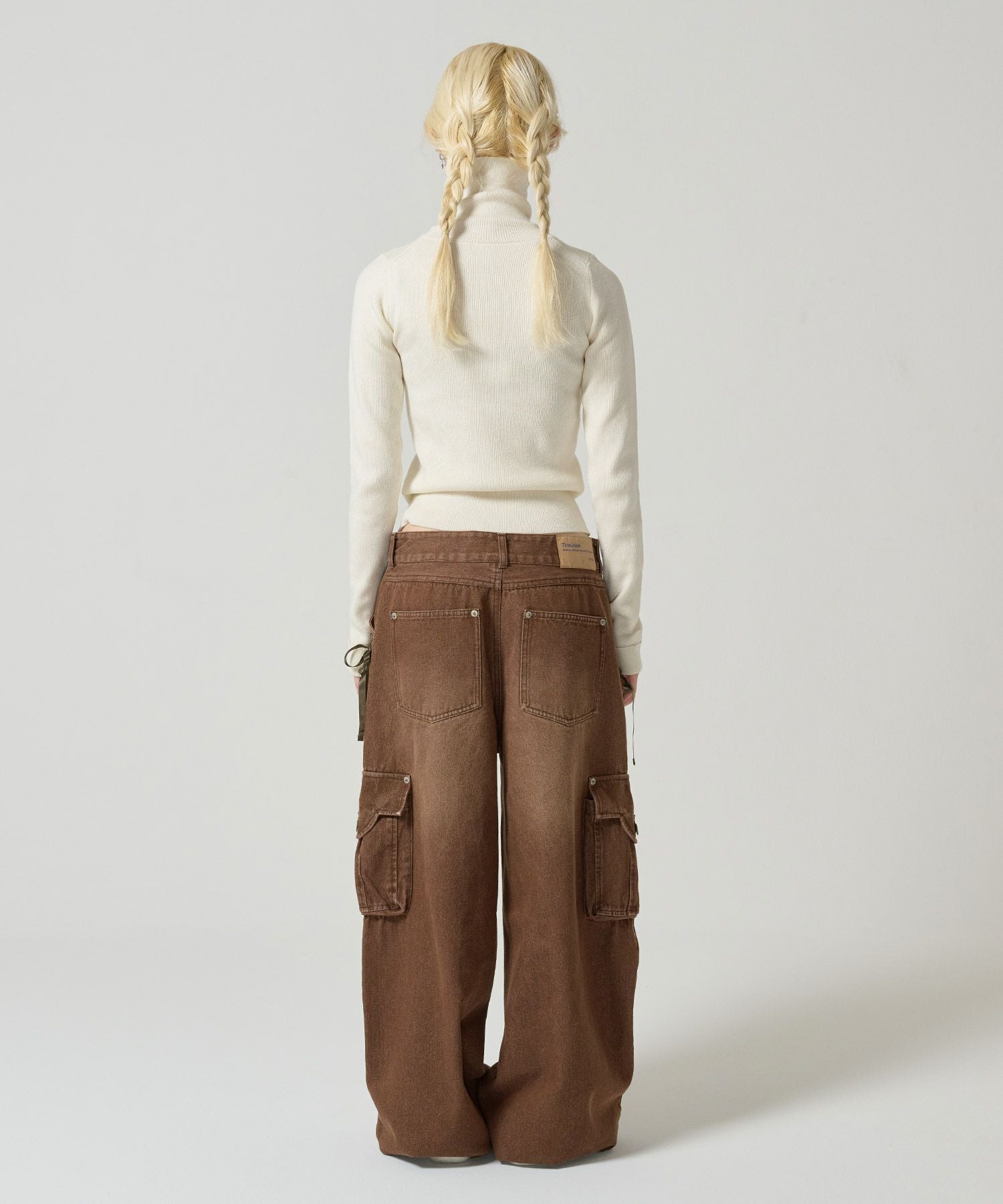 ウエストリボン デニムパンツ TINA：JOJUN 全3色｜tnj711-0756【8】