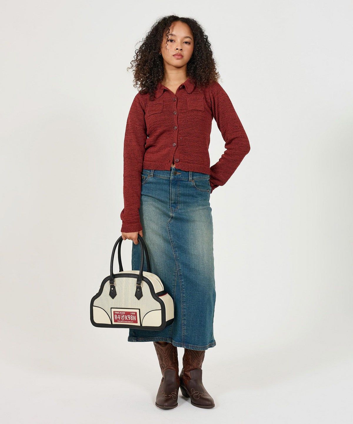 グッズ/バッグ/ハンドバッグ/レトロデザイン