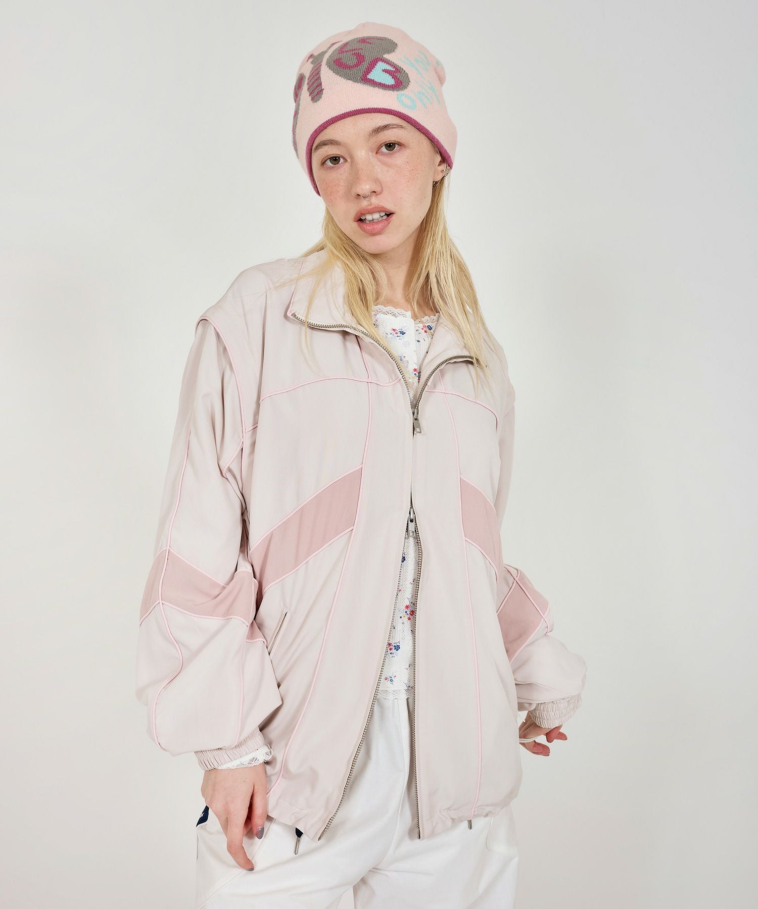 限定Price！SALE 2WAY トラックブルゾン TINA：JOJUN 全2色｜tnj211