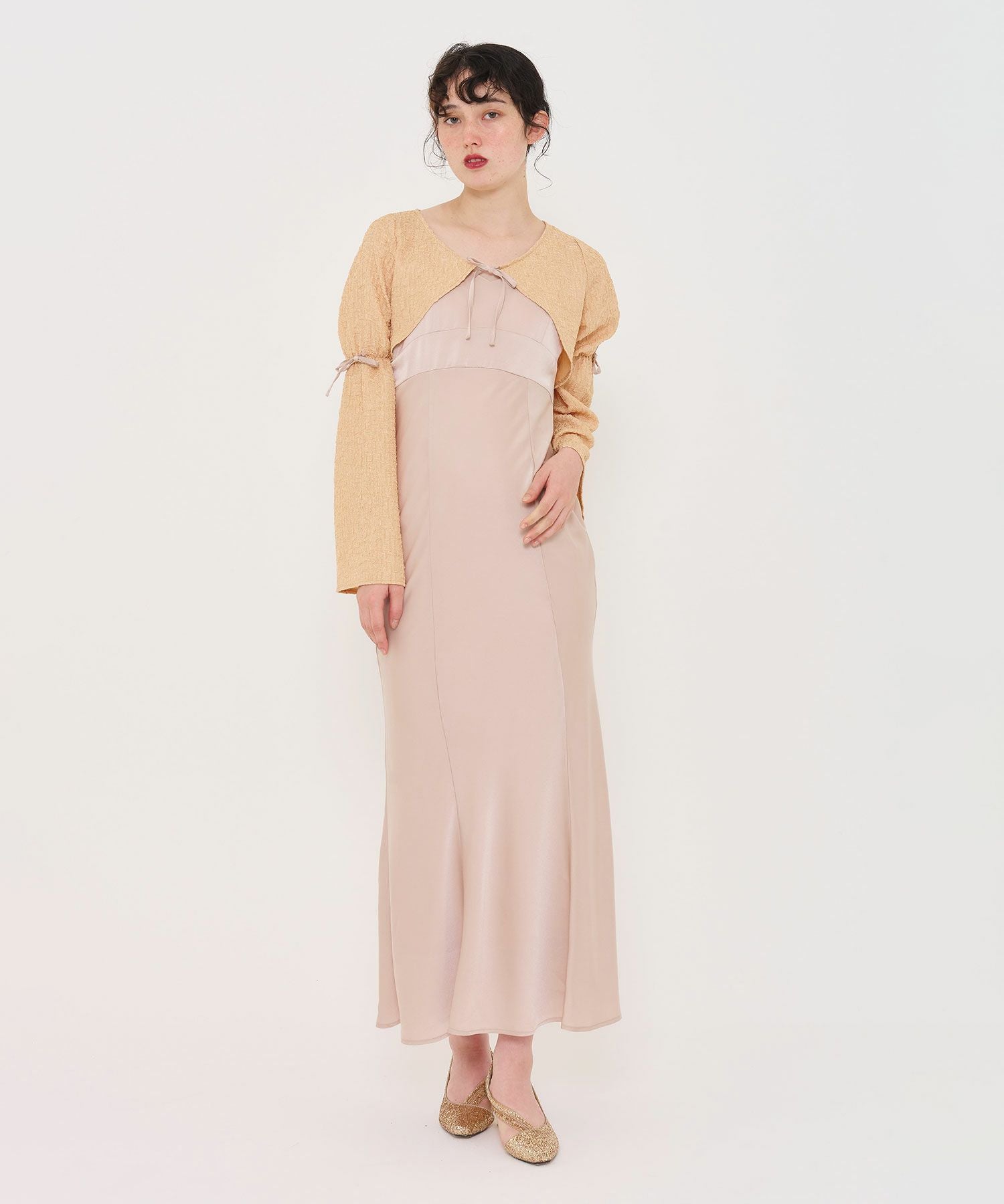 限定Price！SALE ジャガードボレロ キャミドレス TINA：JOJUN 全2色