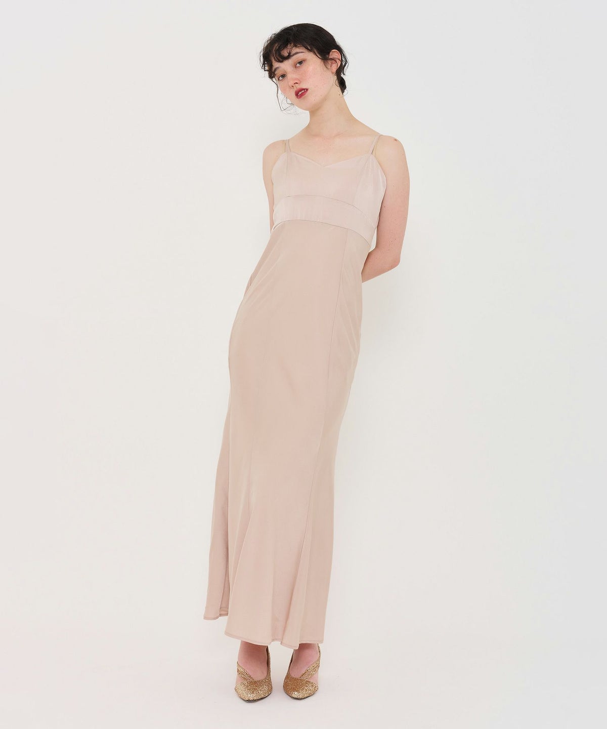 オケージョン/ワンピース/ドレス/キャミワンピース/ボレロ