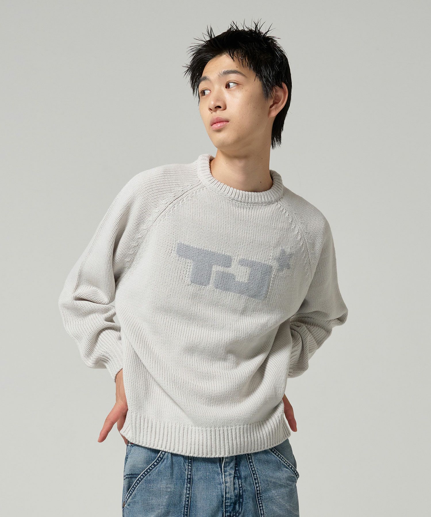 ユニセックス ジャガードニット TINA：JOJUN 全5色｜tnj441-0791【6】