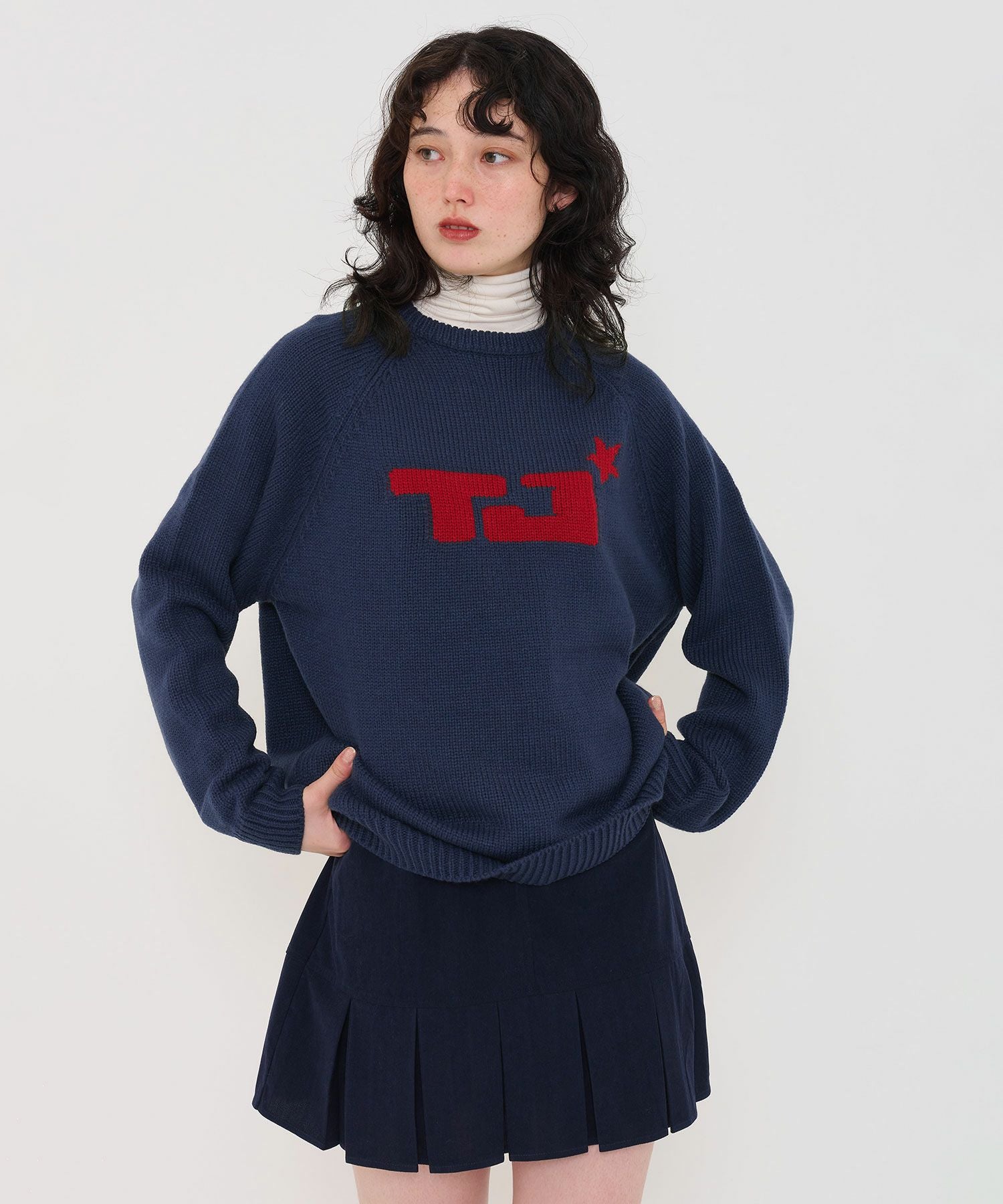 ユニセックス ジャガードニット TINA：JOJUN 全5色｜tnj441-0791【6】