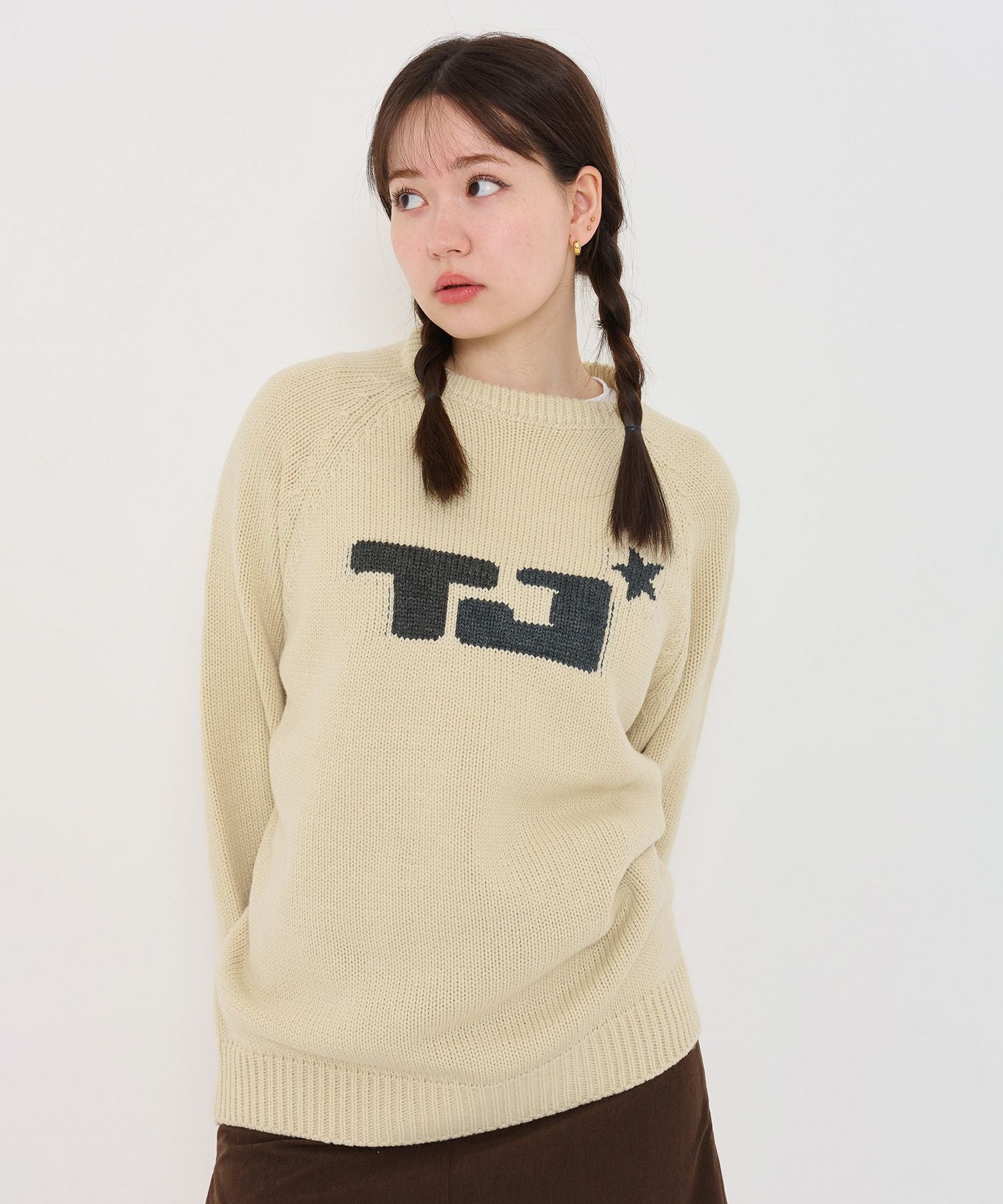 ユニセックス ジャガードニット TINA：JOJUN 全5色｜tnj441-0791【6】