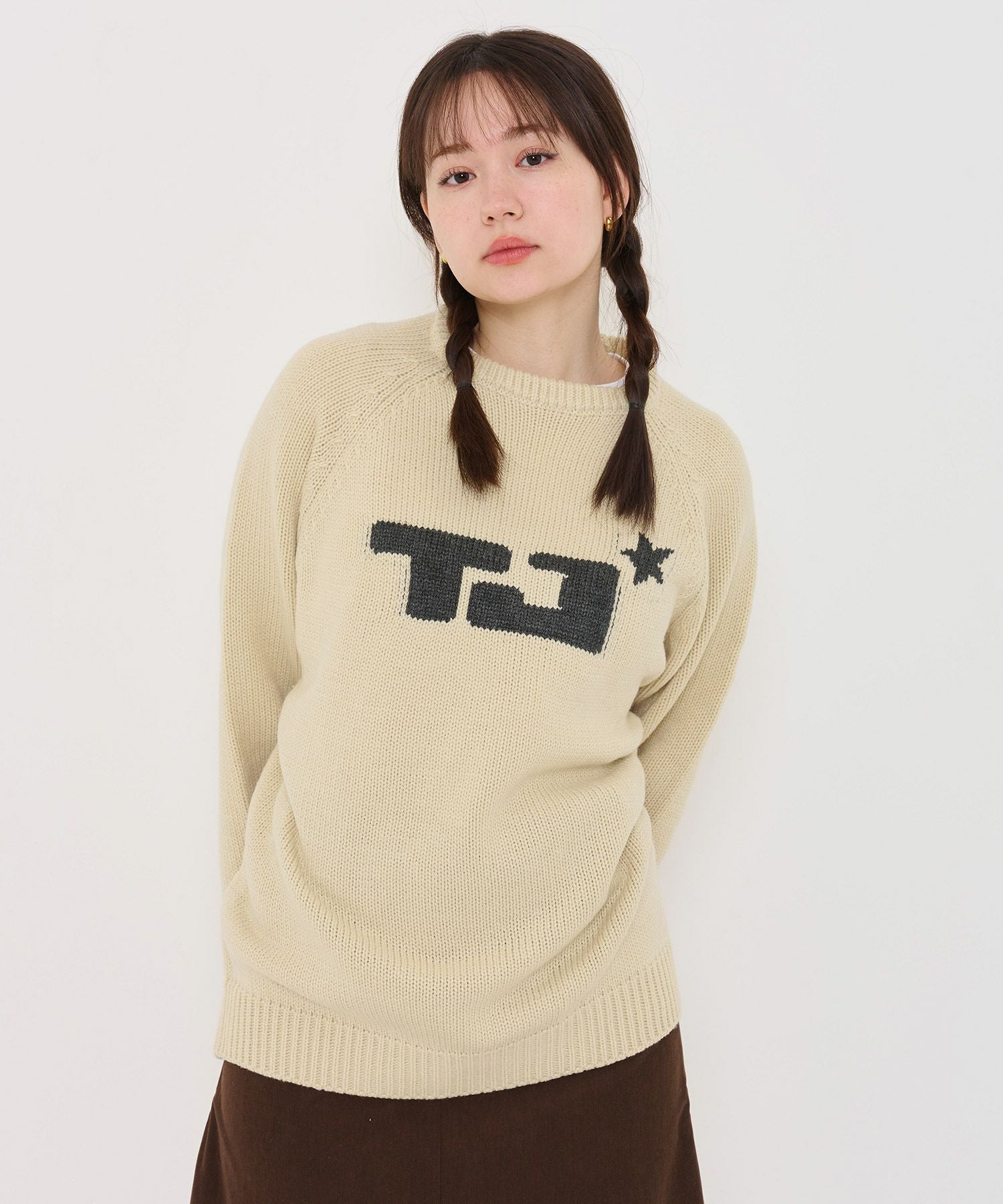 ユニセックス ジャガードニット TINA：JOJUN 全5色｜tnj441-0791【6】