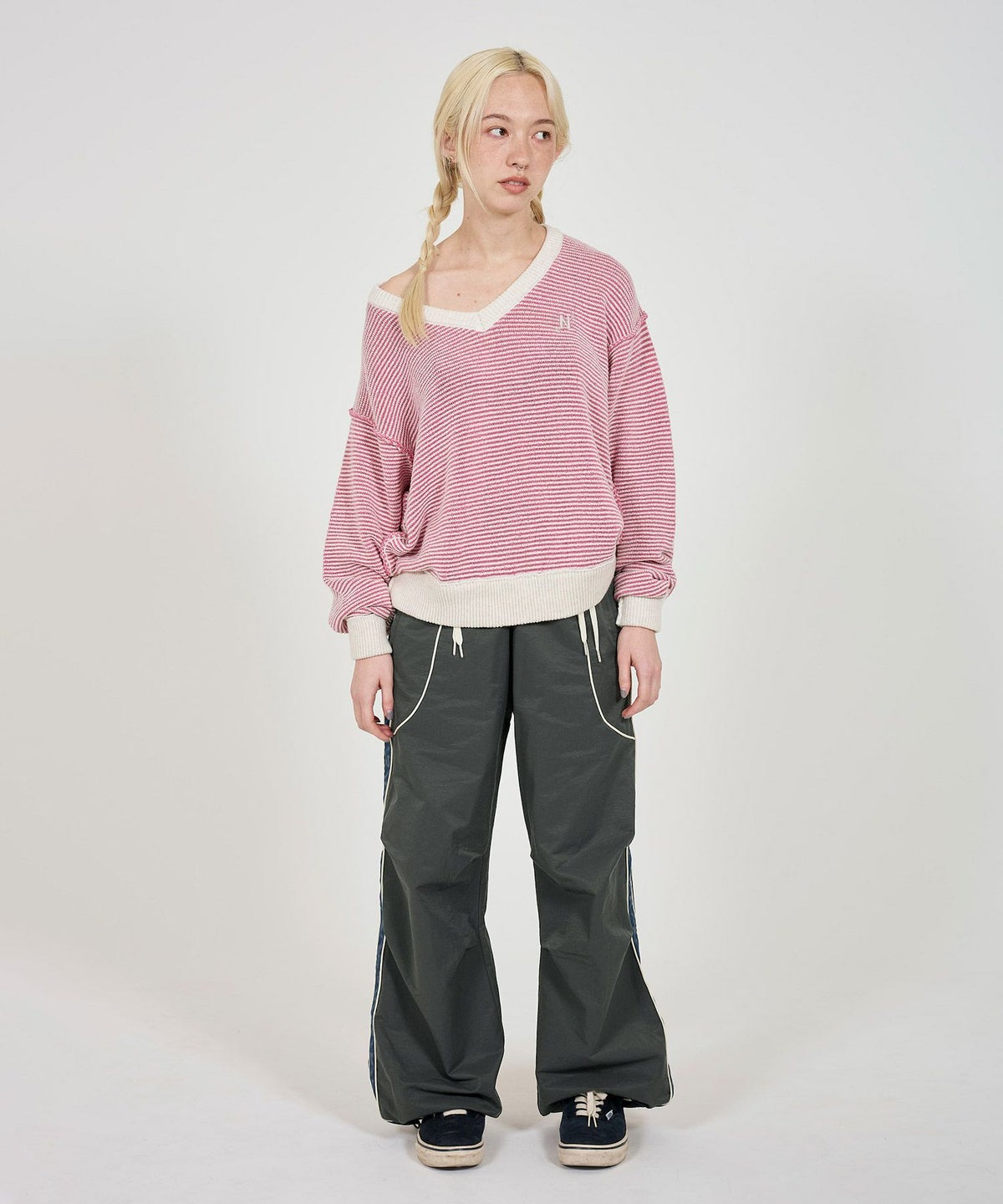 ボトムス/パンツ/ドロスト/ワイドパンツ