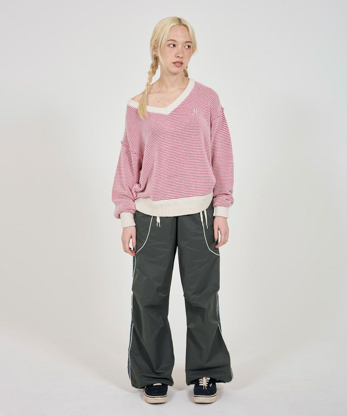 ボトムス/パンツ/ドロスト/ワイドパンツ