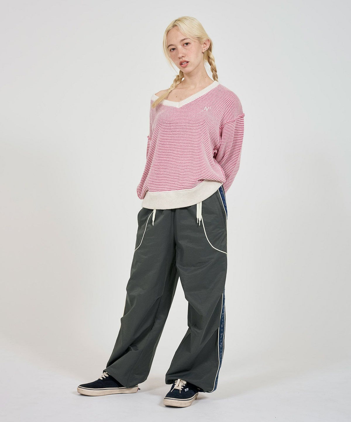 ボトムス/パンツ/ドロスト/ワイドパンツ