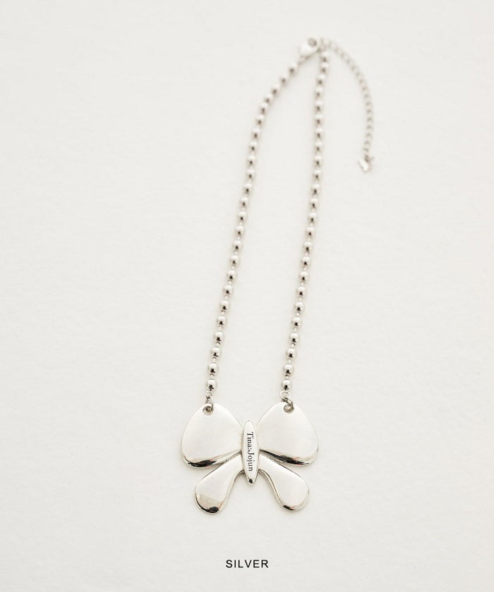 アクセサリー/ネックレス/シルバー/バタフライ