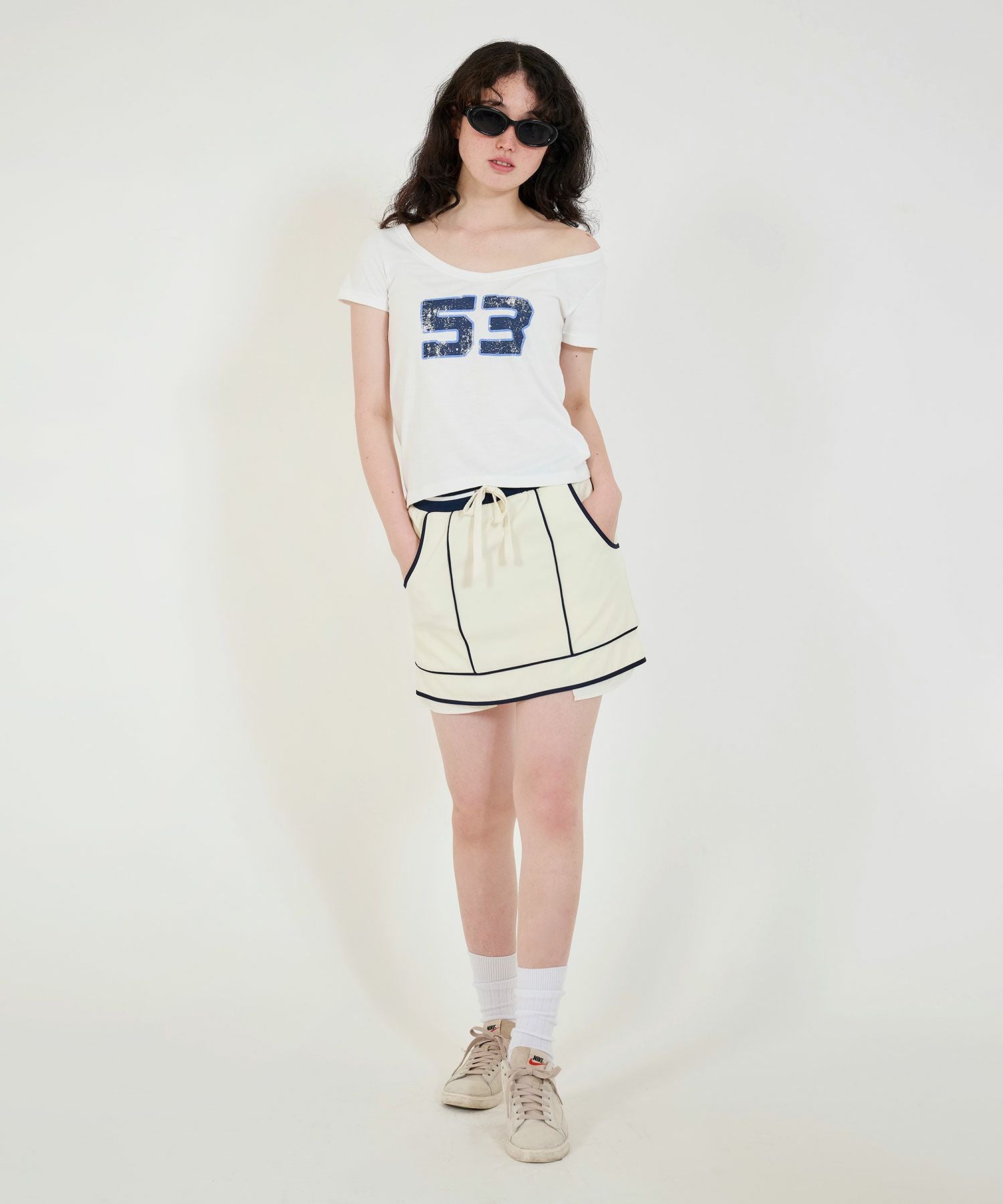 限定Price！SALE スポーティー ミニスカート TINA：JOJUN 全2色