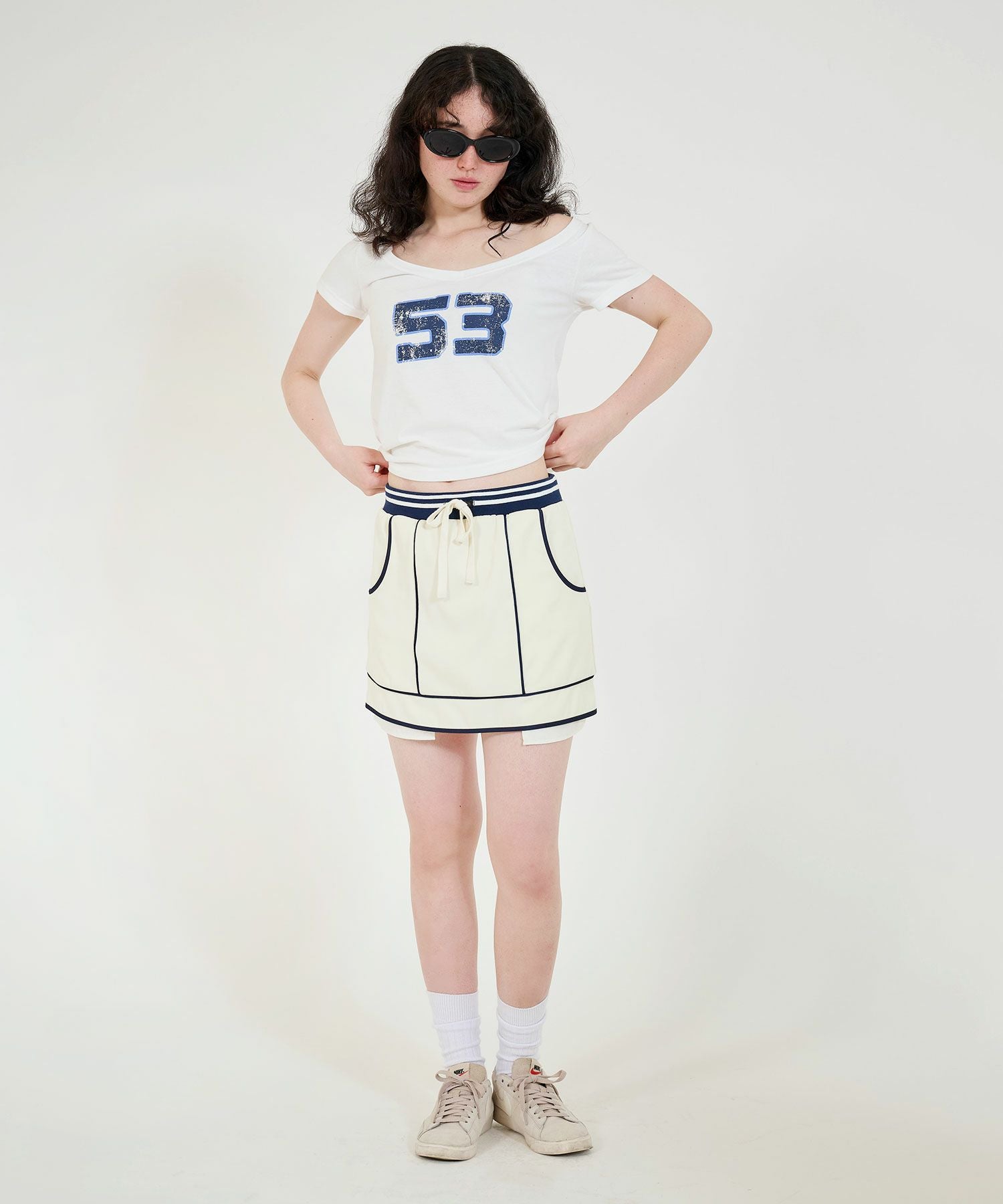 限定Price！SALE スポーティー ミニスカート TINA：JOJUN 全2色