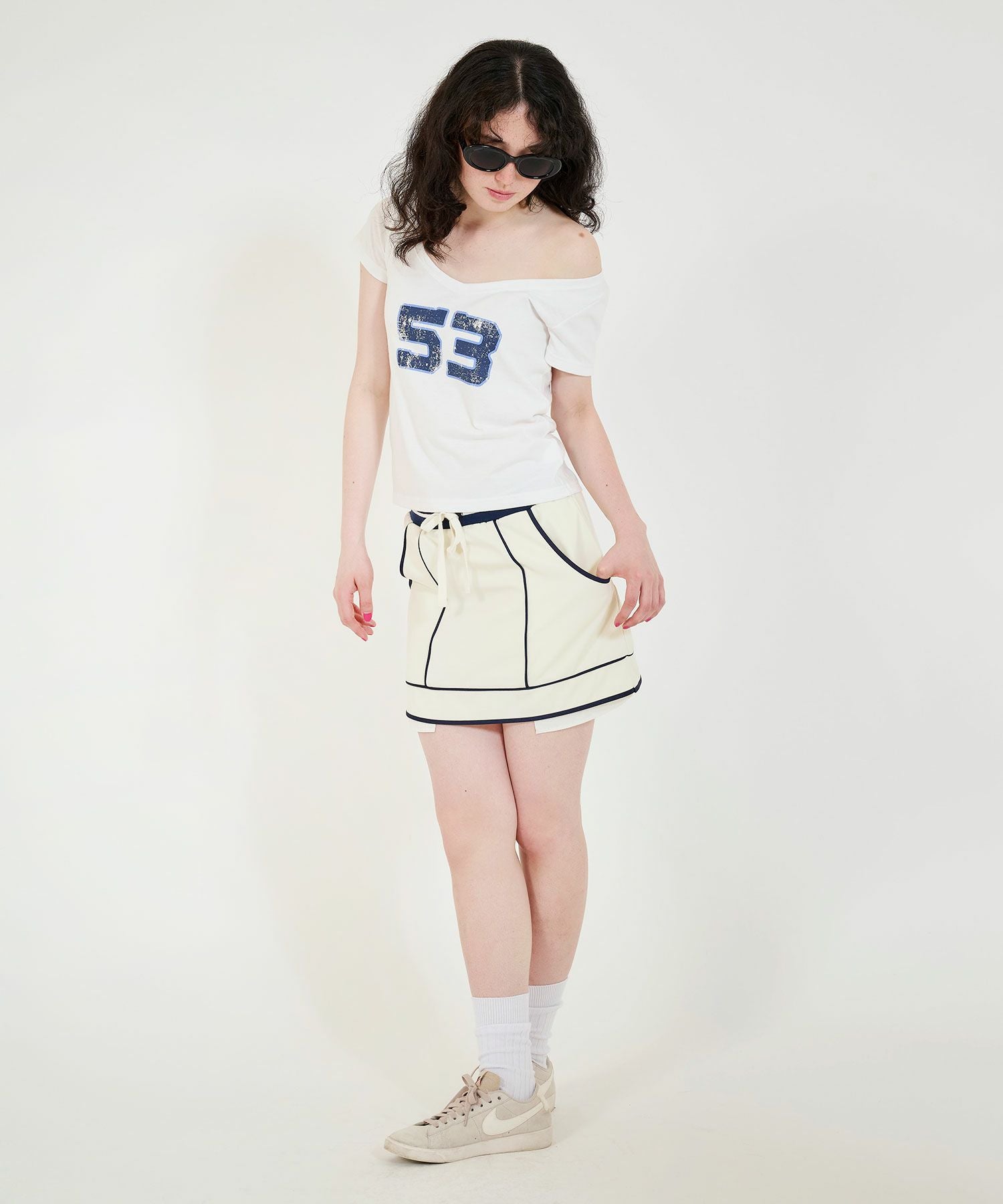 限定Price！SALE スポーティー ミニスカート TINA：JOJUN 全2色