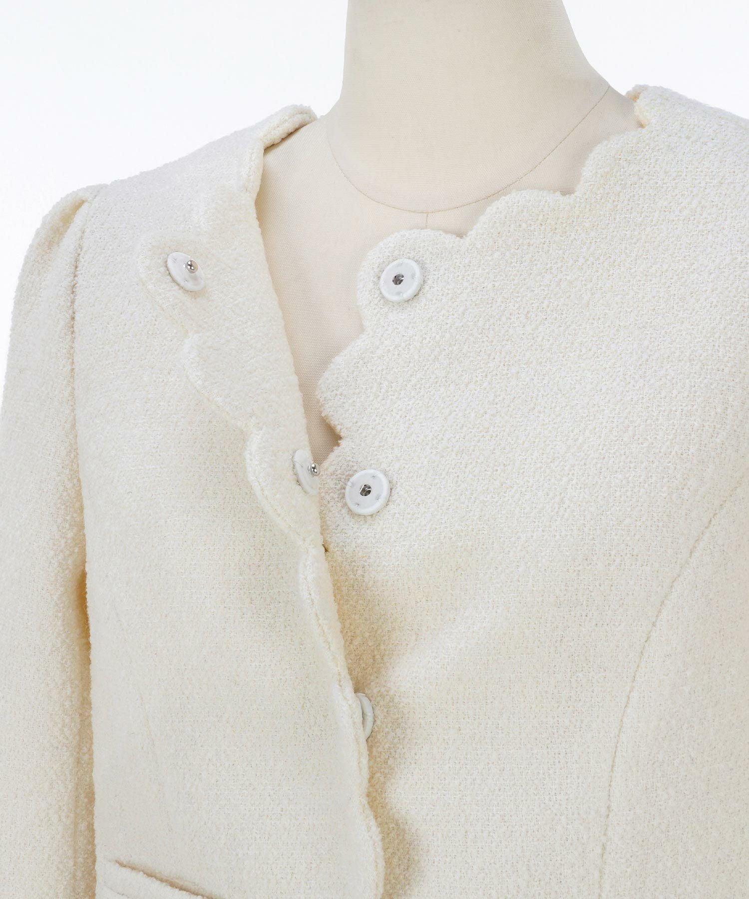 スカラップ ジャケット Liala×PG 全3色｜lpg241-1830【1】 - ノー