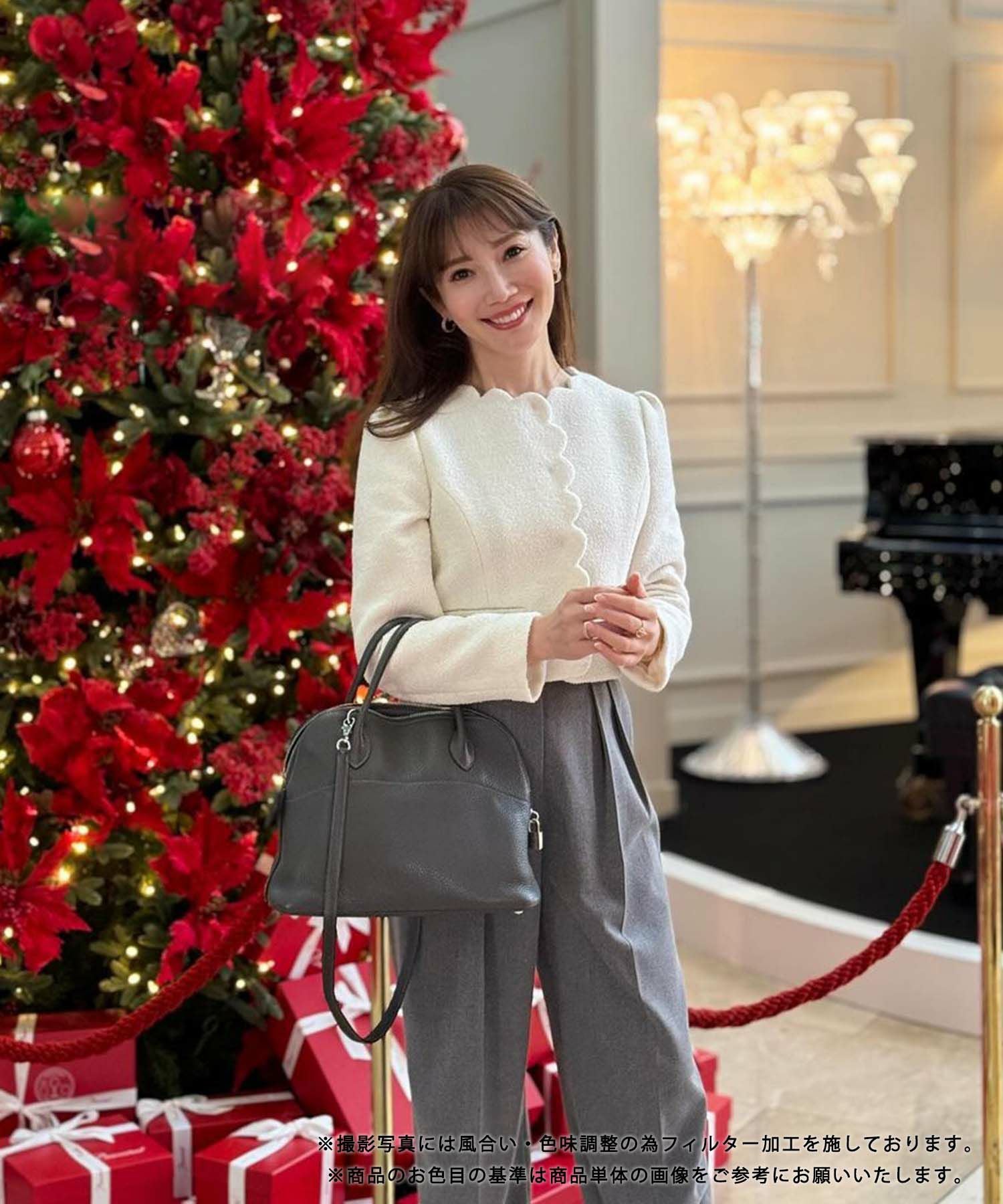 スカラップ ジャケット Liala×PG 全3色｜lpg241-1830【1】 - ノー