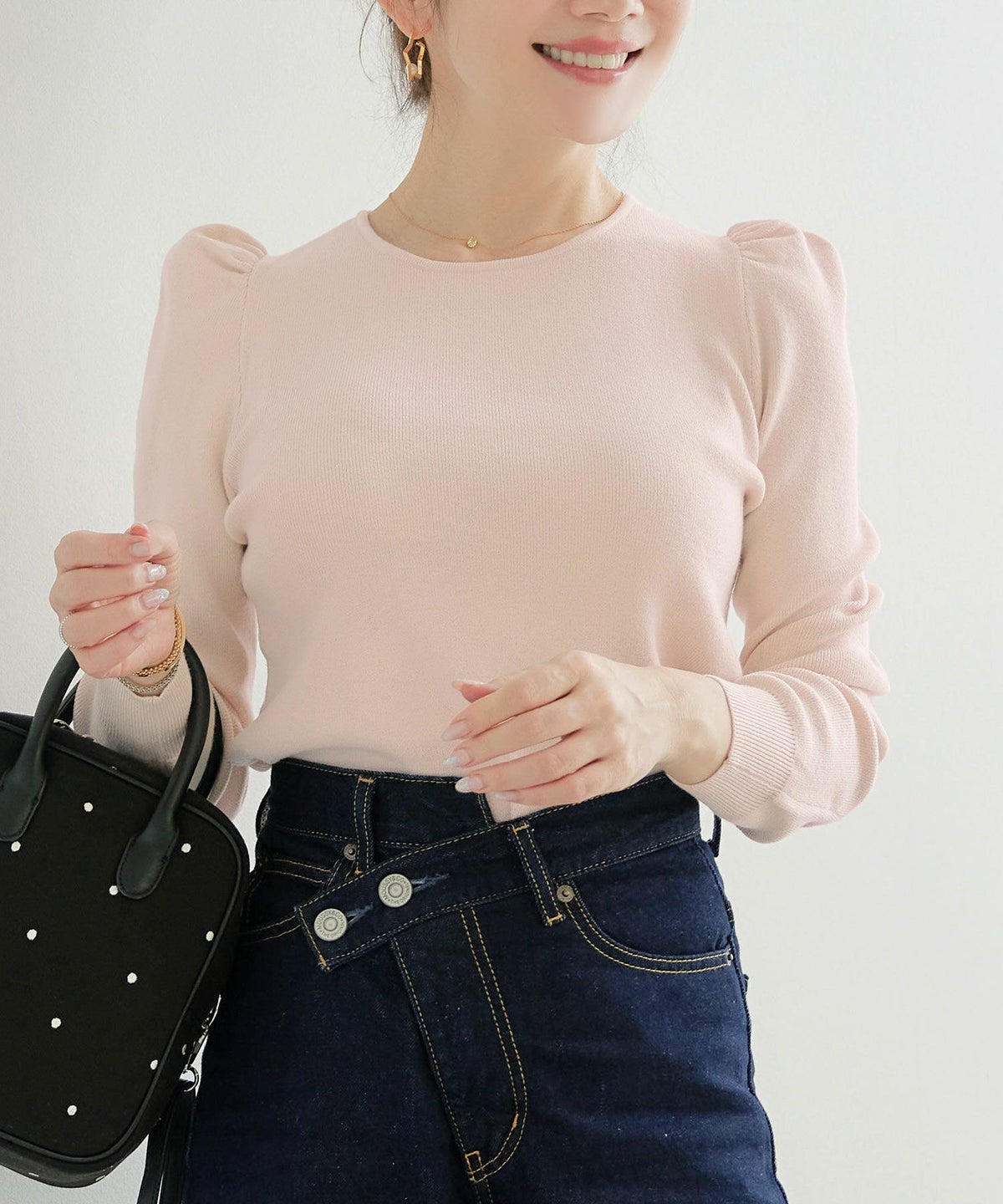 新色追加 手洗い可 セットアップ対応可 大人カジュアル オフィス 長袖 シンプル ベーシック 着回し ジョイントスペース