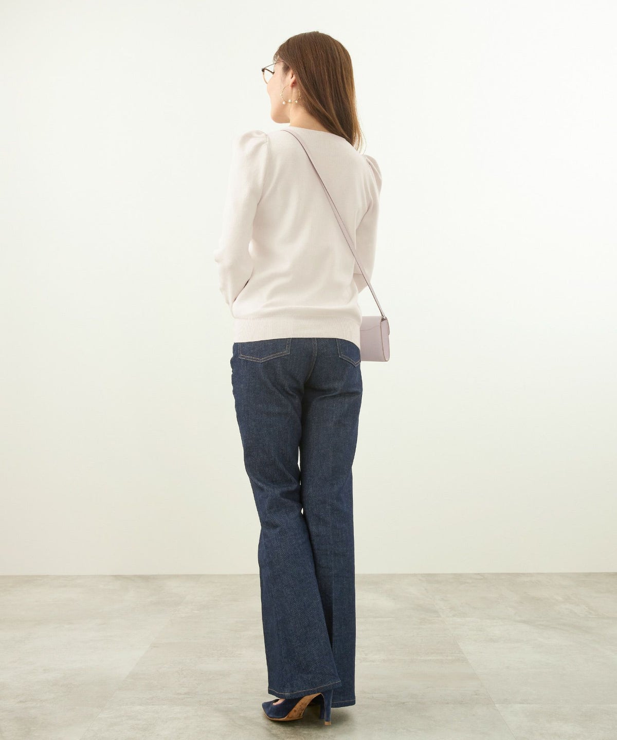 新色追加 手洗い可 セットアップ対応可 大人カジュアル オフィス 長袖 シンプル ベーシック 着回し ジョイントスペース