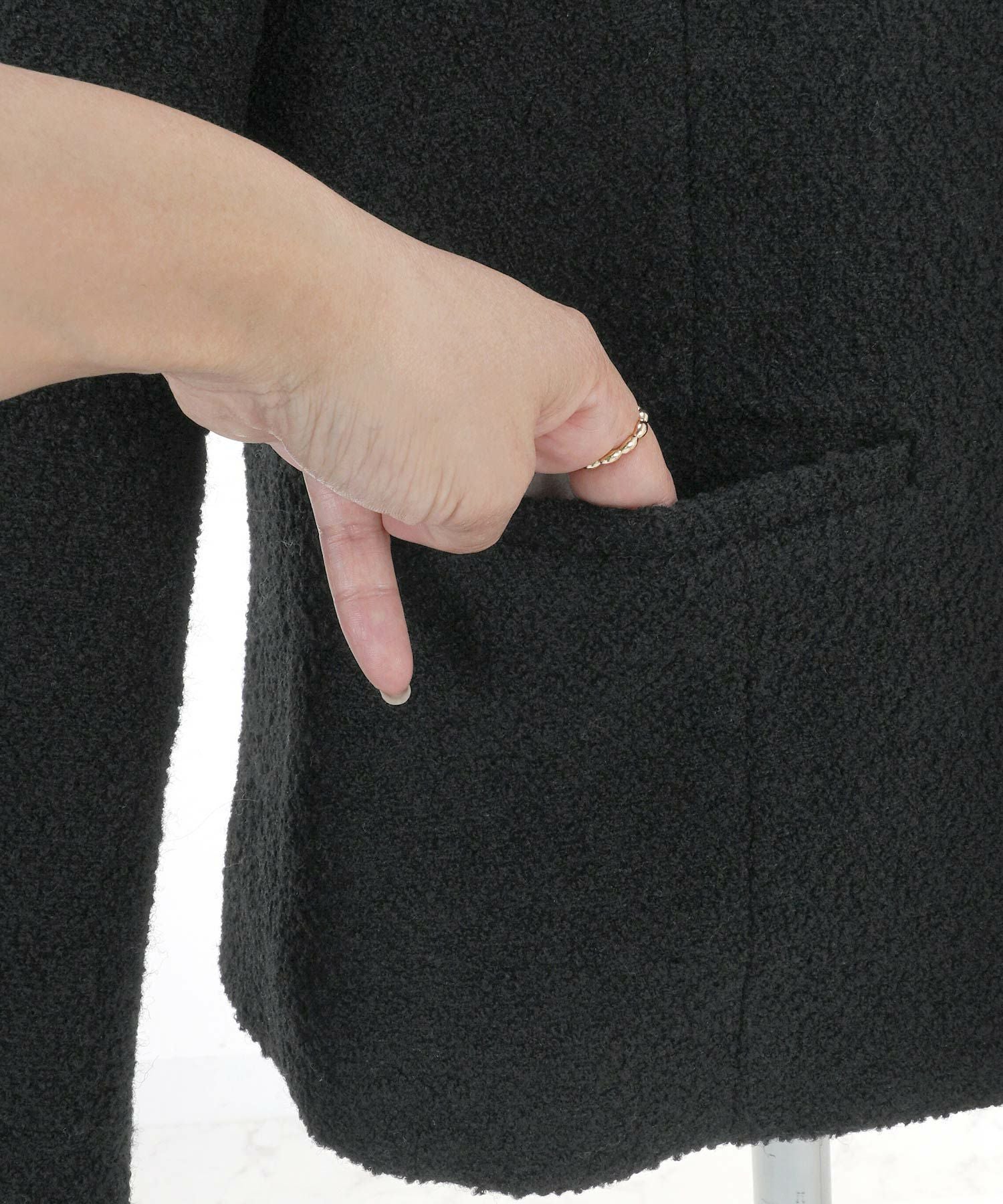 スカラップ バラエティボタン ジャケット Liala×PG 全2色｜lpg241-1861