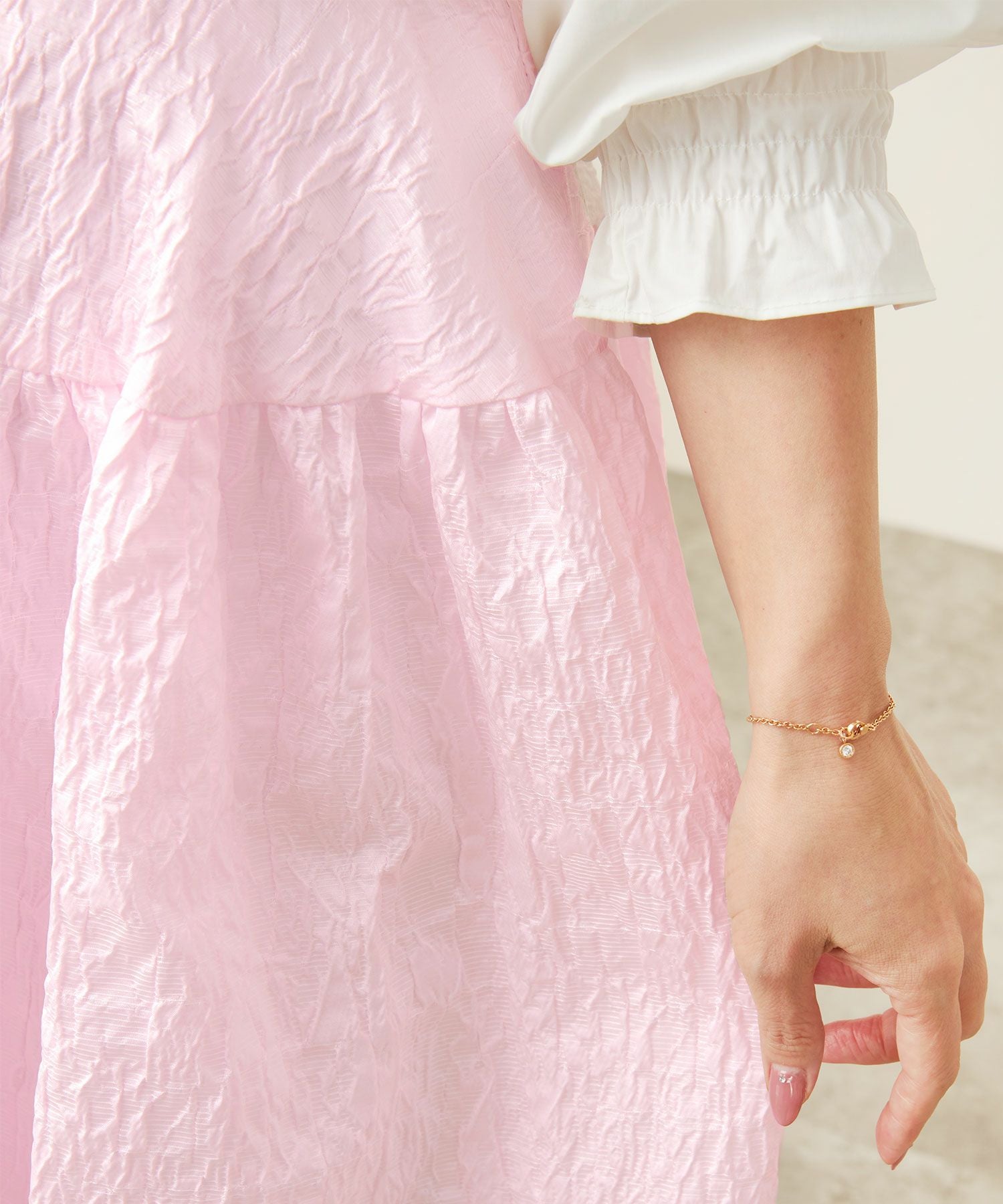 2点以上で半額クーポン対象 ふんわり ジャガード スカート Liala×PG 全