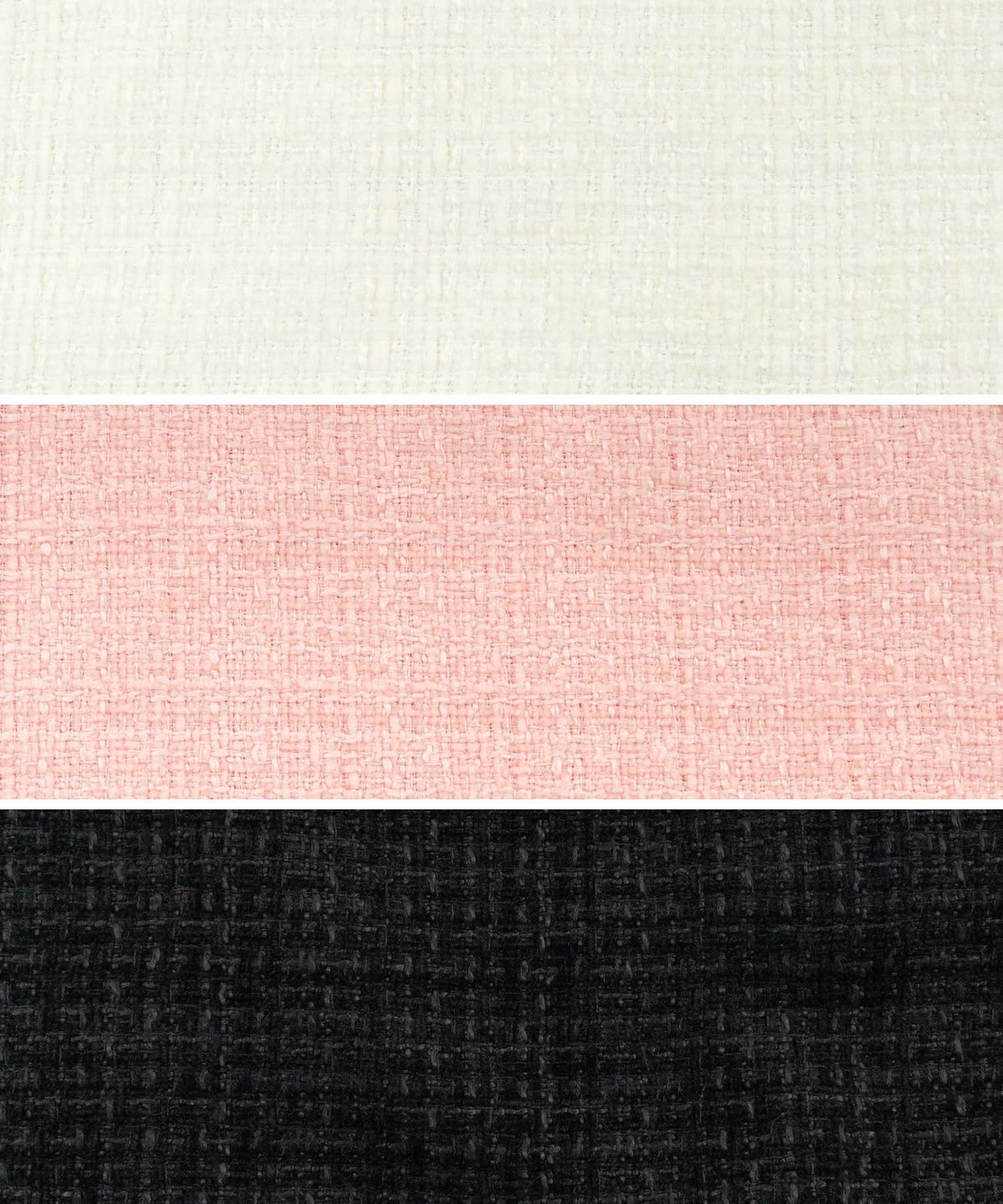 ワンピース/ツイード/フィット&フレア/タック/背中心ファスナー/ホワイト/白/ピンク/ブラック/S/M/秋/冬/春/可愛い/かわいい/華やか/大人/上品/