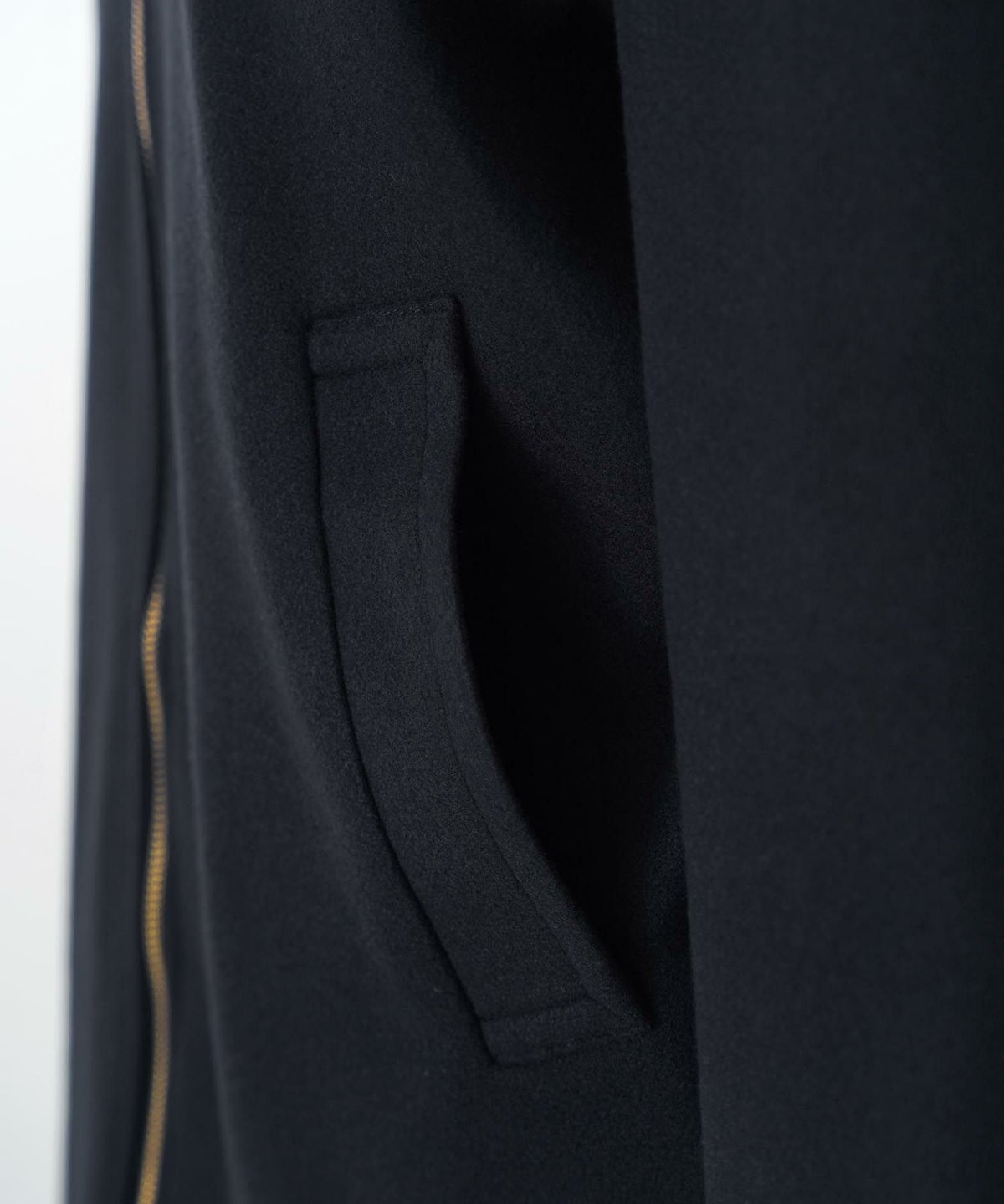 レディース/コート/アウター/メルトン/ミドル丈/秋/冬/長袖/ライトグレー/ネイビー